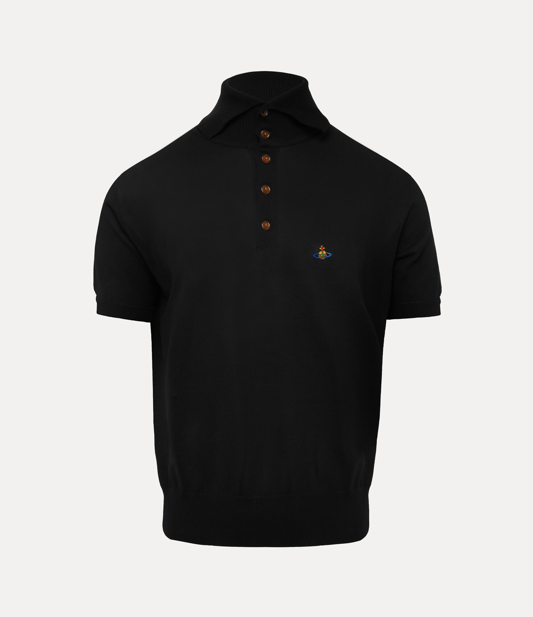 andreas kronthaler for vivienne westwood Alex Polo Shirt BLACK