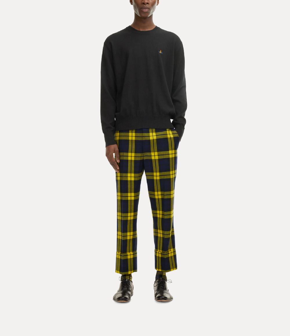 Andreas Kronthaler For Vivienne Westwood Alex Round Neck Sweater BLACK