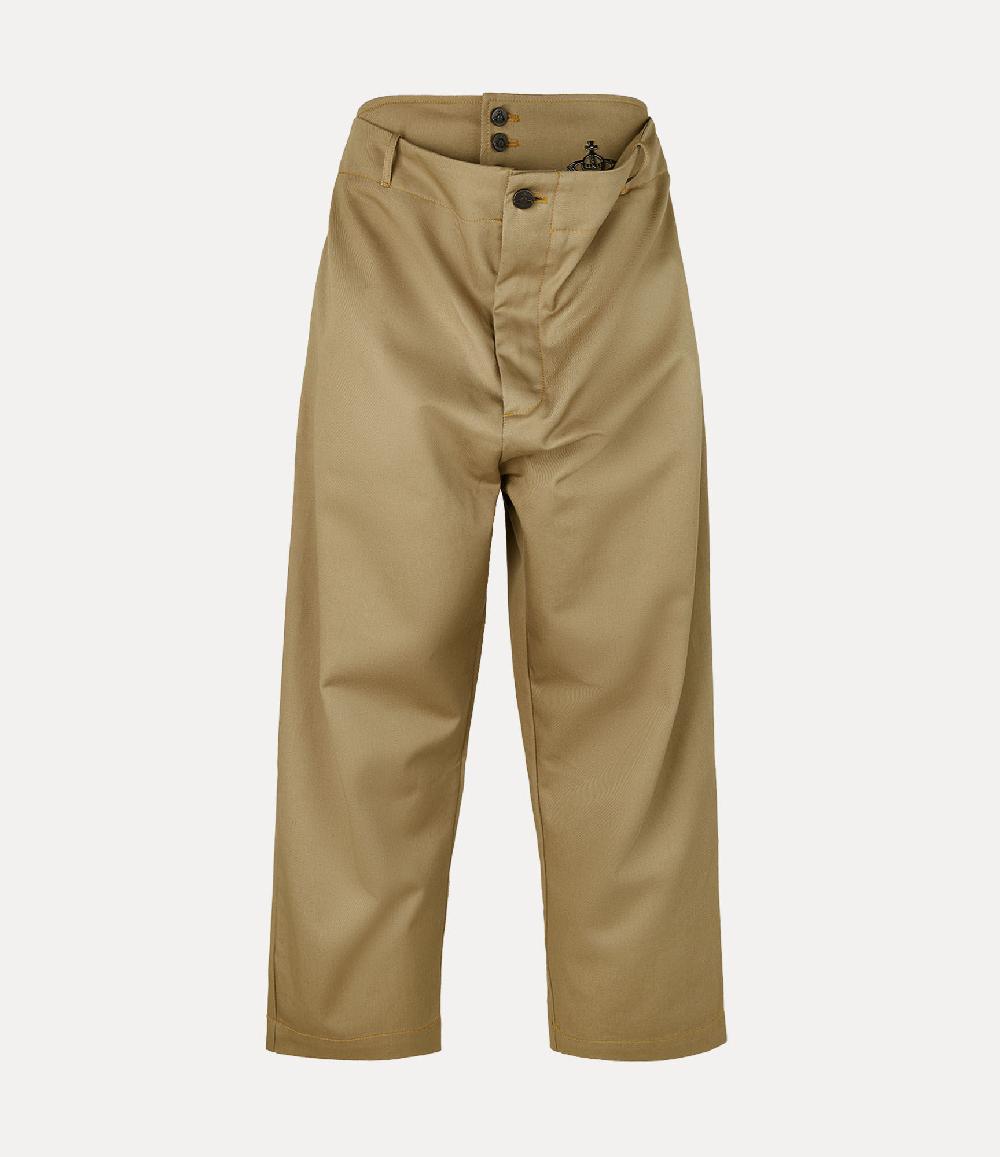 andreas kronthaler for vivienne westwood Alien Trousers CAMEL
