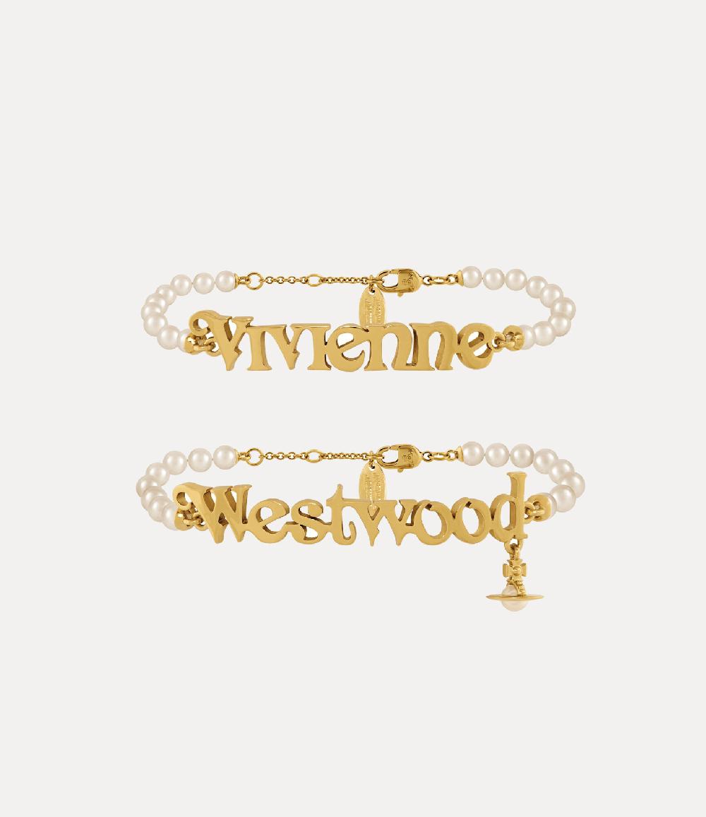 andreas kronthaler for vivienne westwood Amelia Bracelet GOLD / CREAM Pearl andreas kronthaler for vivienne westwood Amelia Bracelet GOLD / CREAM Pearl