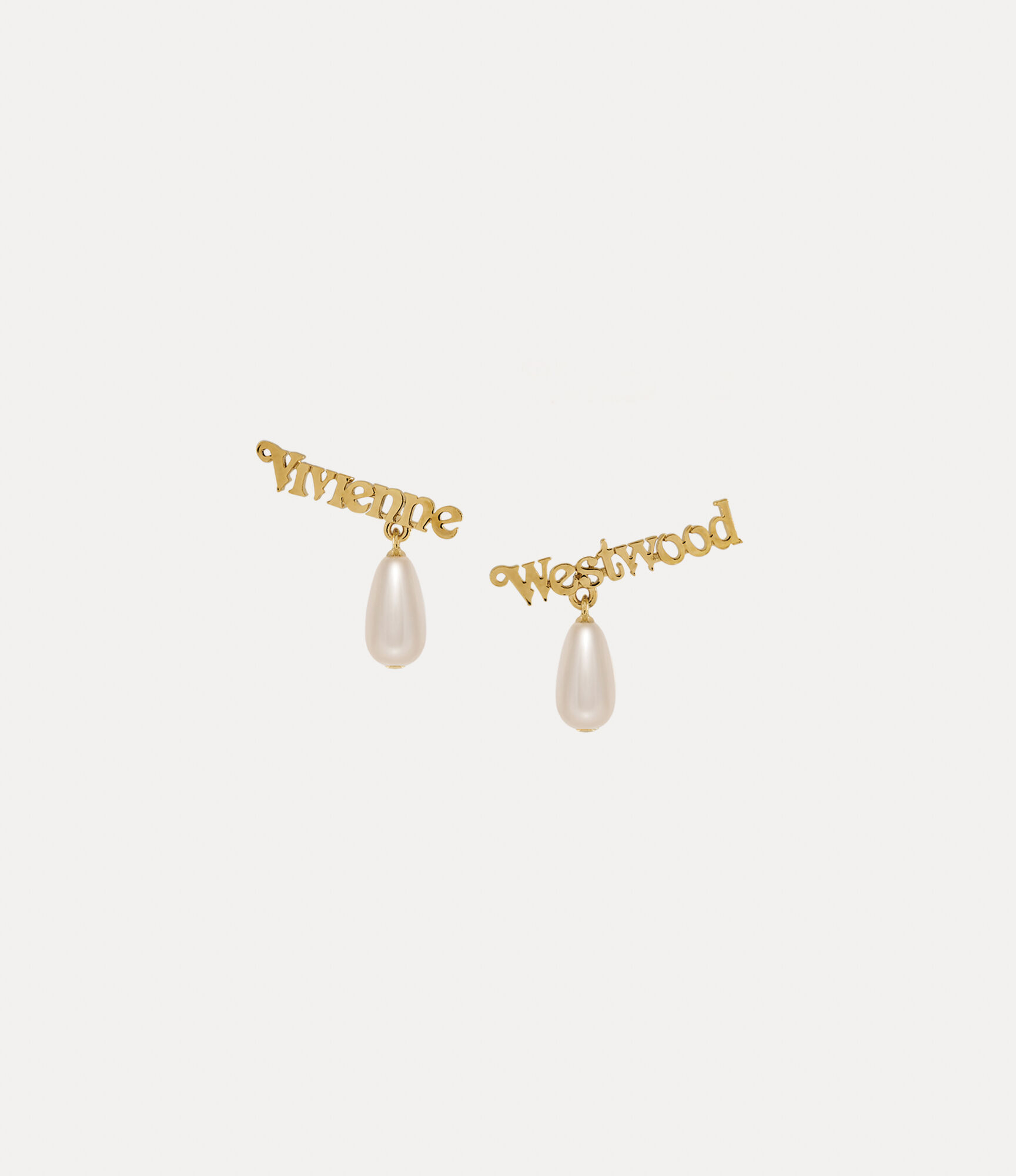 andreas kronthaler for vivienne westwood Amelia Earrings GOLD / CREAM Pearl andreas kronthaler for vivienne westwood Amelia Earrings GOLD / CREAM Pearl