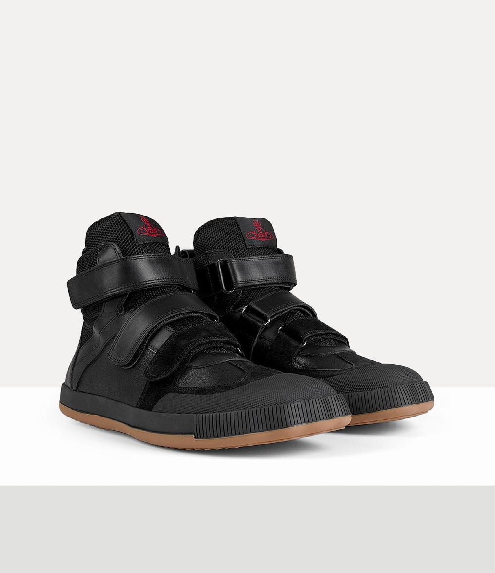 Andreas Kronthaler For Vivienne Westwood Animal Basketball Trainers BLACK