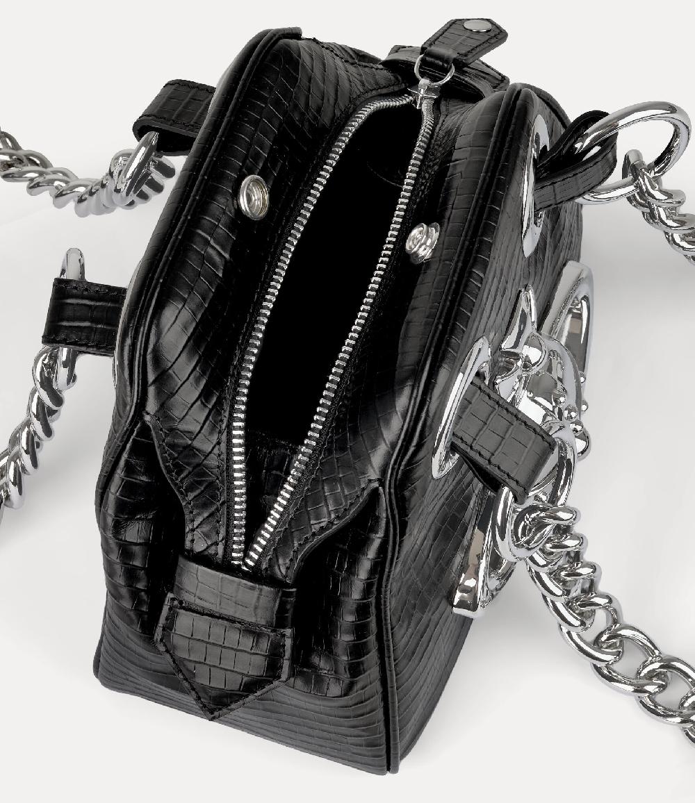 Andreas Kronthaler For Vivienne Westwood Archive Orb Chain Handbag WHITE