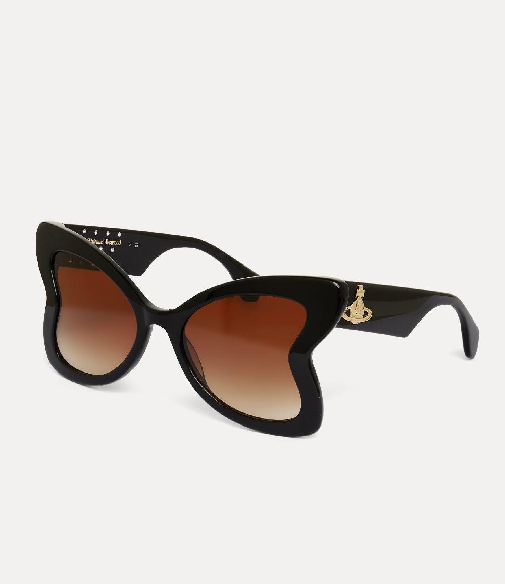 Andreas Kronthaler For Vivienne Westwood Athalia Sunglasses BLACK