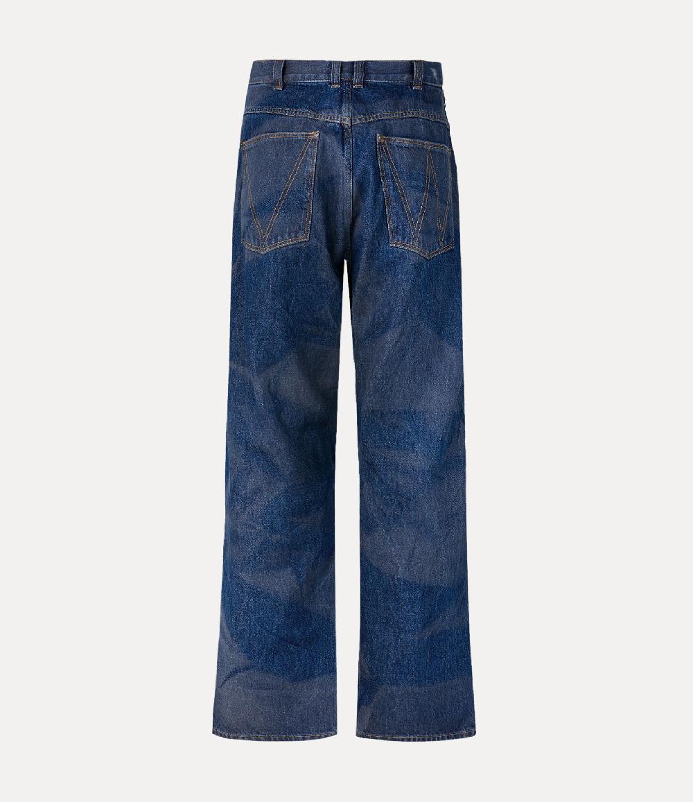 Andreas Kronthaler For Vivienne Westwood Baggy Jeans BLUE