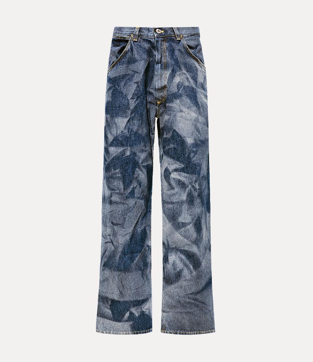 Andreas Kronthaler For Vivienne Westwood Baggy Jeans BLUE