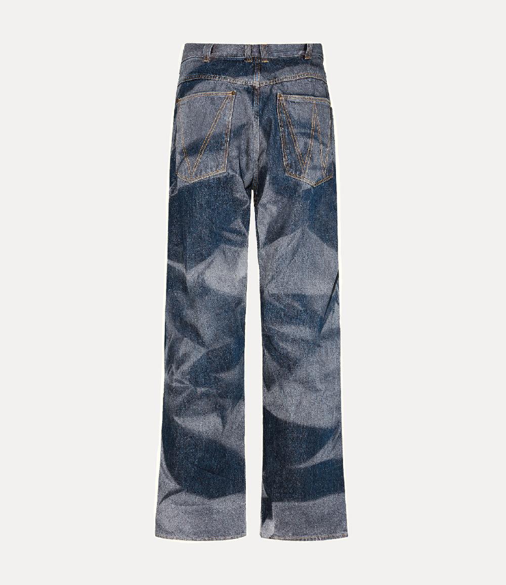 Andreas Kronthaler For Vivienne Westwood Baggy Jeans BLUE