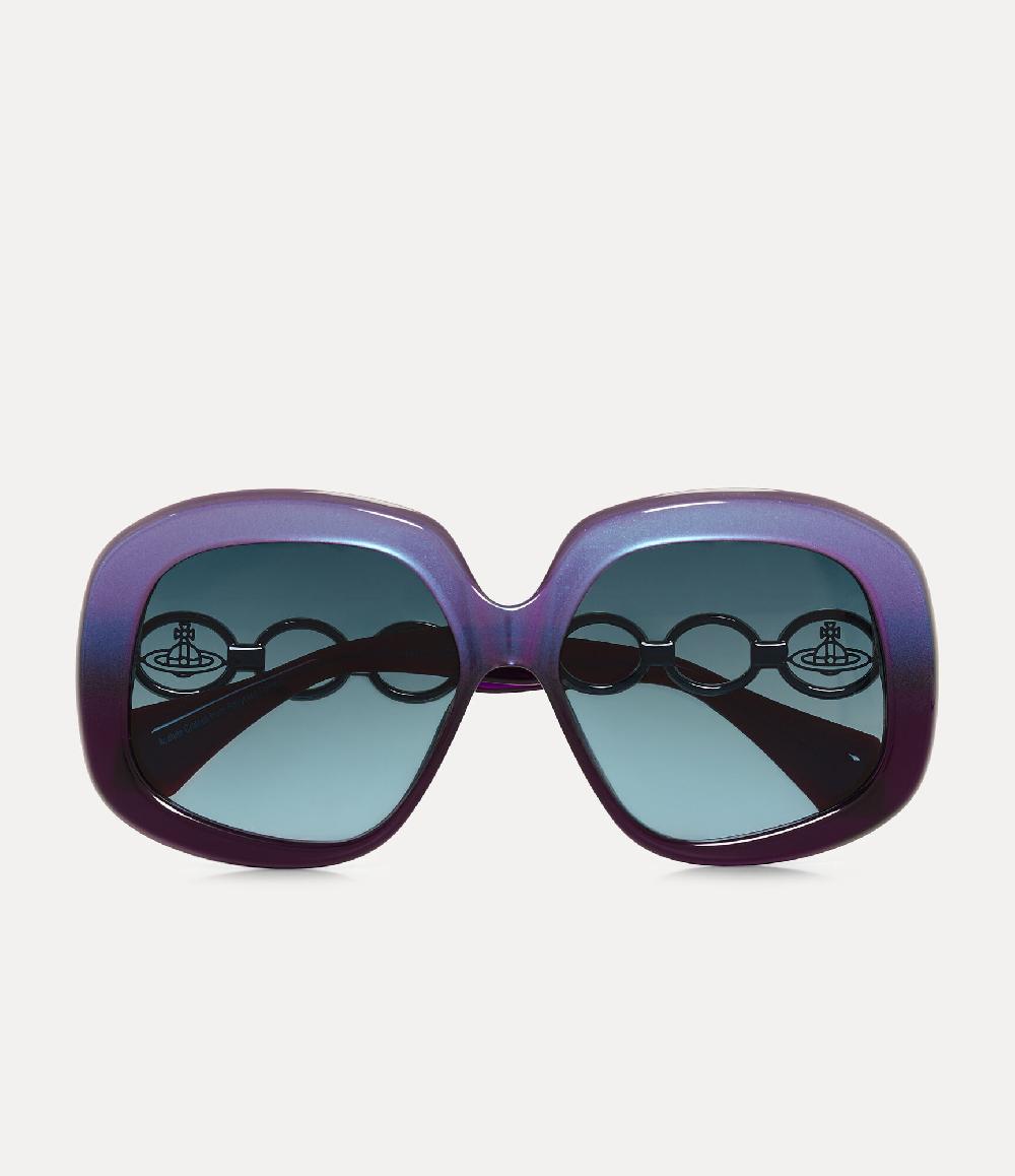 andreas kronthaler for vivienne westwood Balmoral Sunglasses BLUE