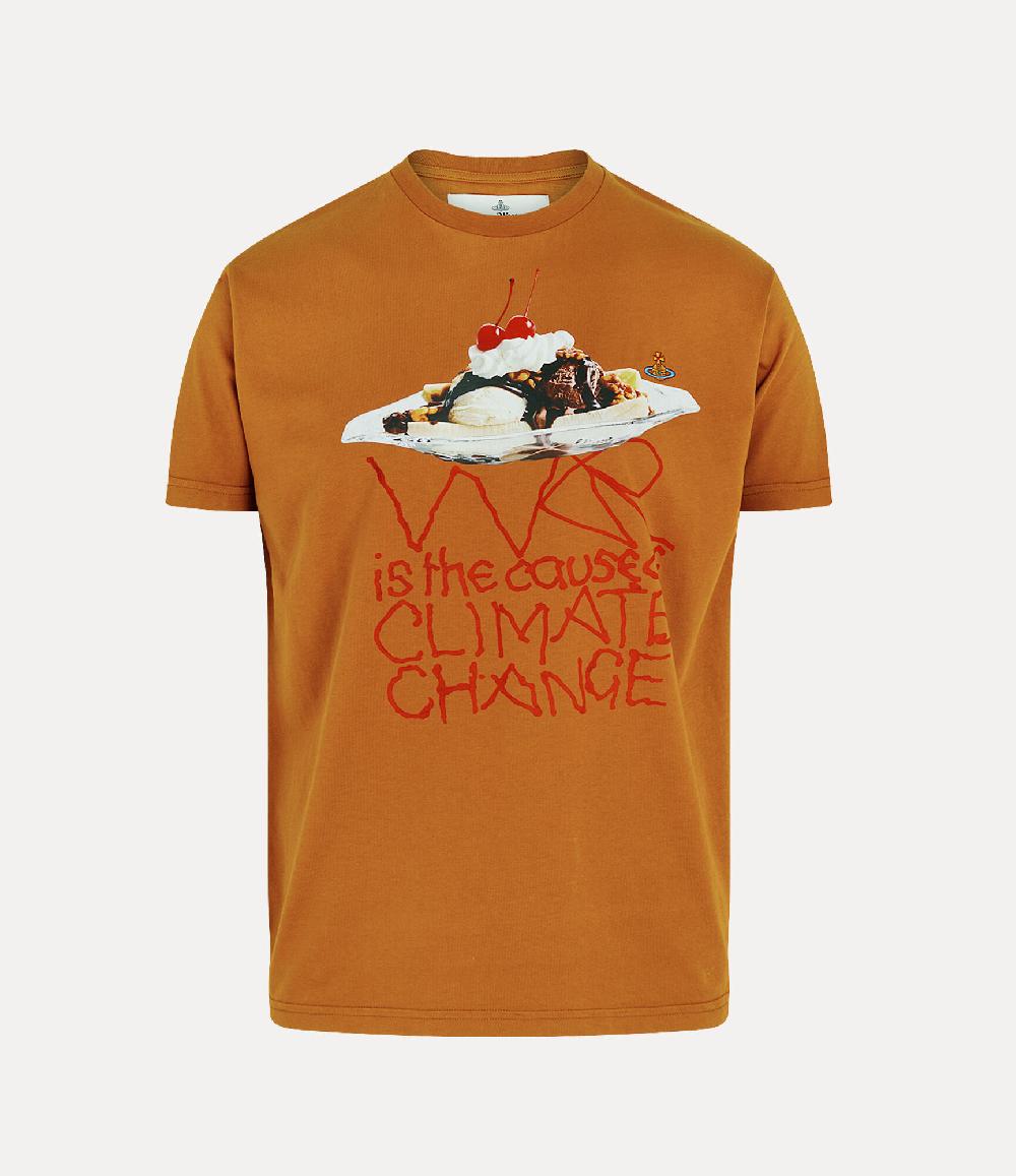 andreas kronthaler for vivienne westwood Banana Split Classic T-shirt ORANGE OVERDYE