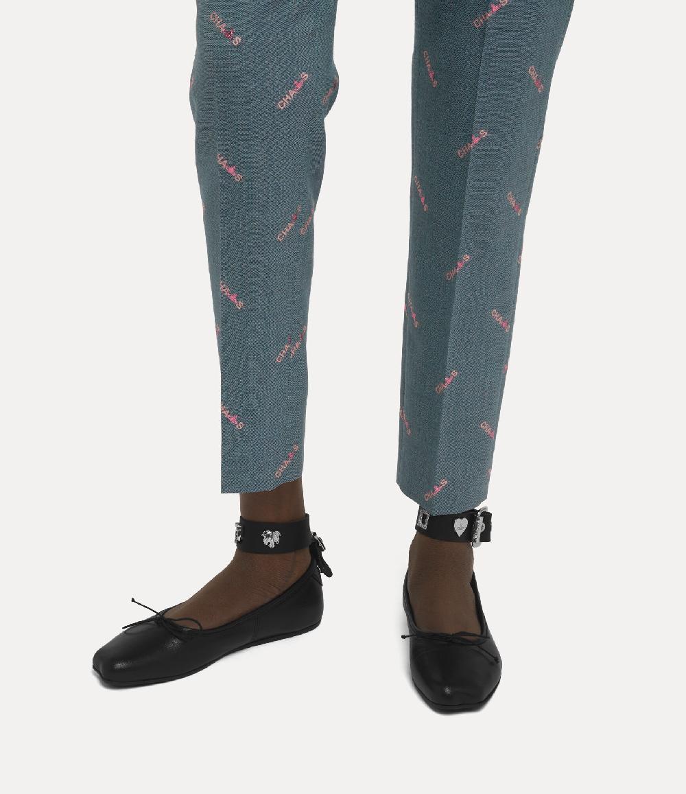 Andreas Kronthaler For Vivienne Westwood Bardot Ballerina Shoes BLACK