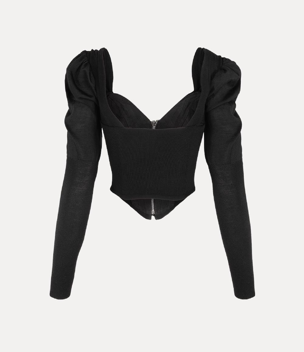 Andreas Kronthaler For Vivienne Westwood Bea Corset Cardigan LAVENDER