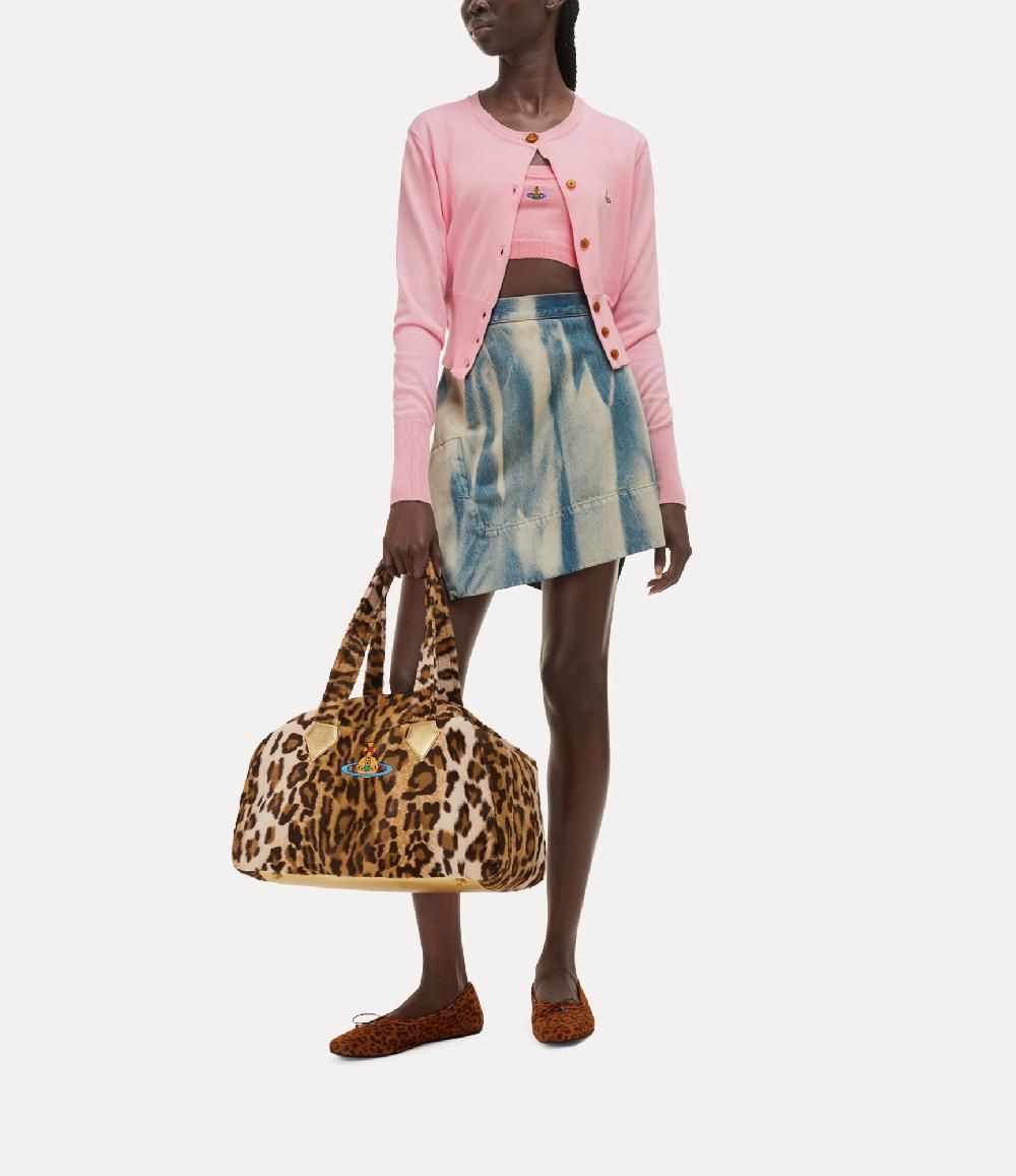 Andreas Kronthaler For Vivienne Westwood Bea Cropped Cardigan PINK