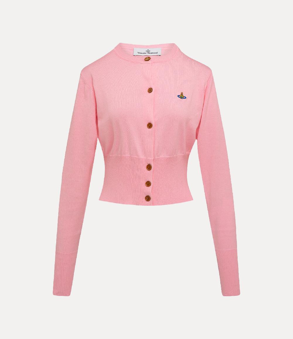 andreas kronthaler for vivienne westwood Bea Cropped Cardigan PINK