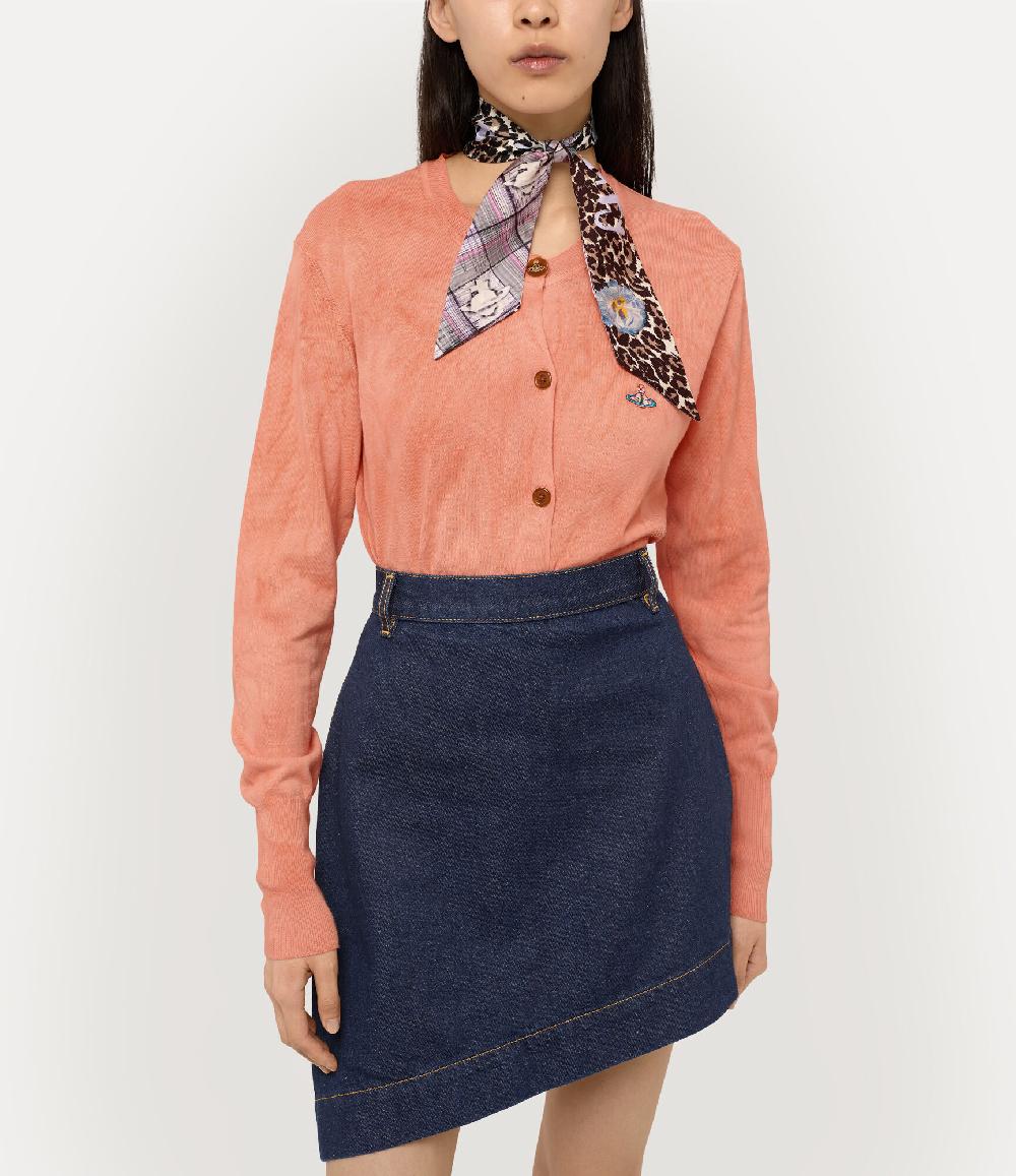 Andreas Kronthaler For Vivienne Westwood Bea Cropped Cardigan STRAWBERRY