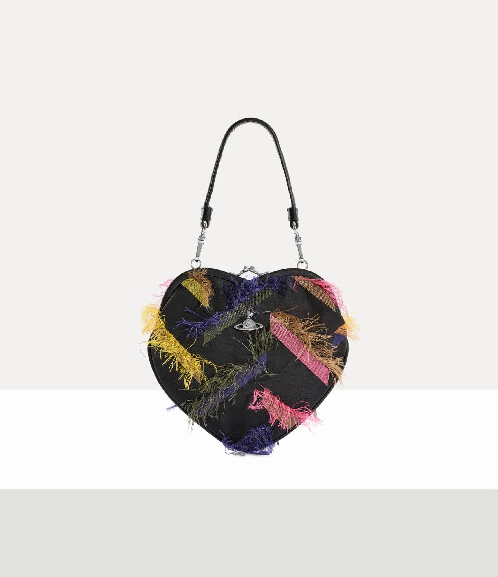 andreas kronthaler for vivienne westwood Belle Heart Frame Purse MULTICOLOUR