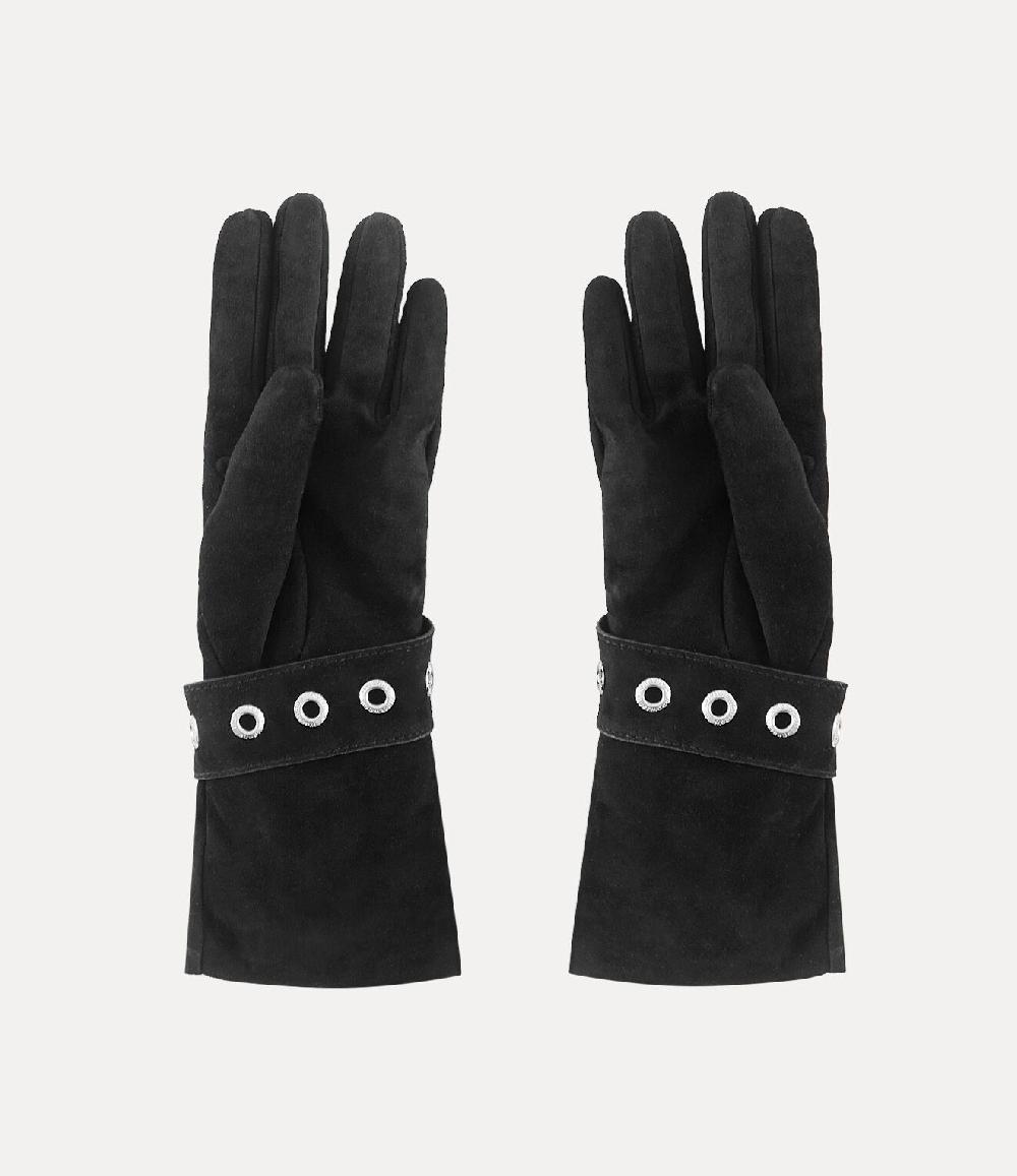 Andreas Kronthaler For Vivienne Westwood Belt Buckle Gloves BLACK