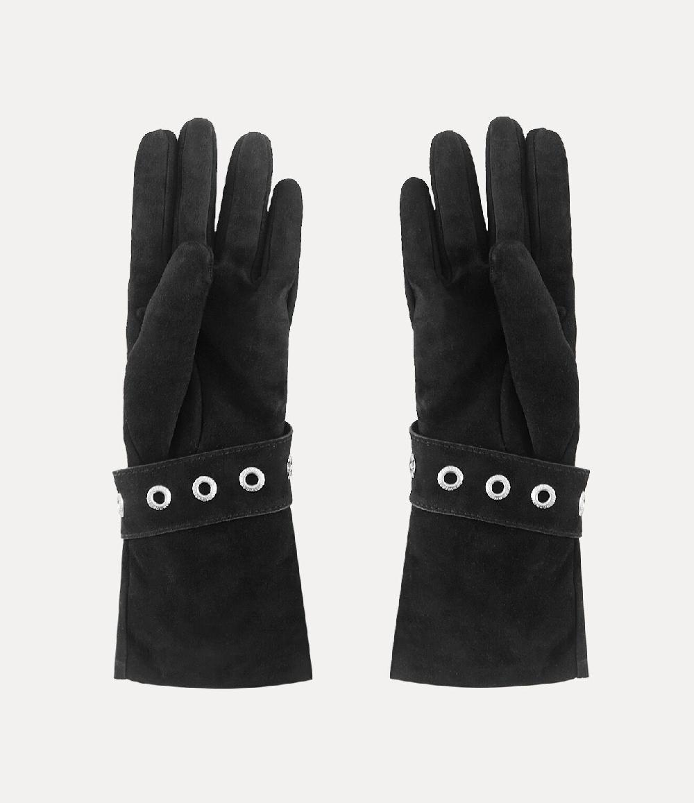 Andreas Kronthaler For Vivienne Westwood Belt Buckle Gloves BLACK
