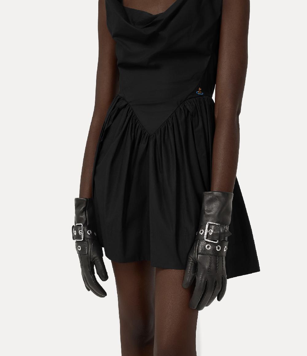 Andreas Kronthaler For Vivienne Westwood Belt Buckle Gloves BLACK