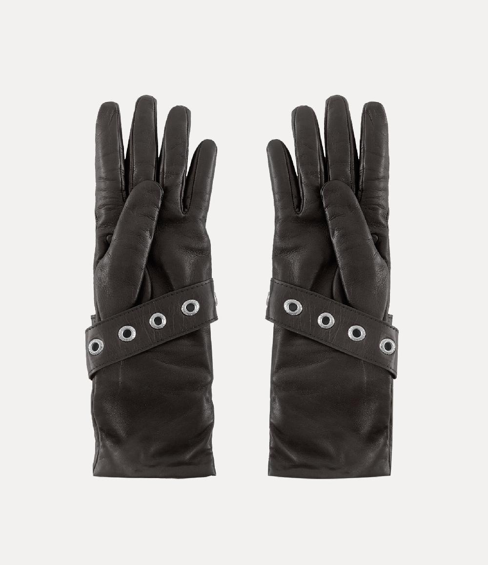 Andreas Kronthaler For Vivienne Westwood Belt Buckle Gloves BLACK