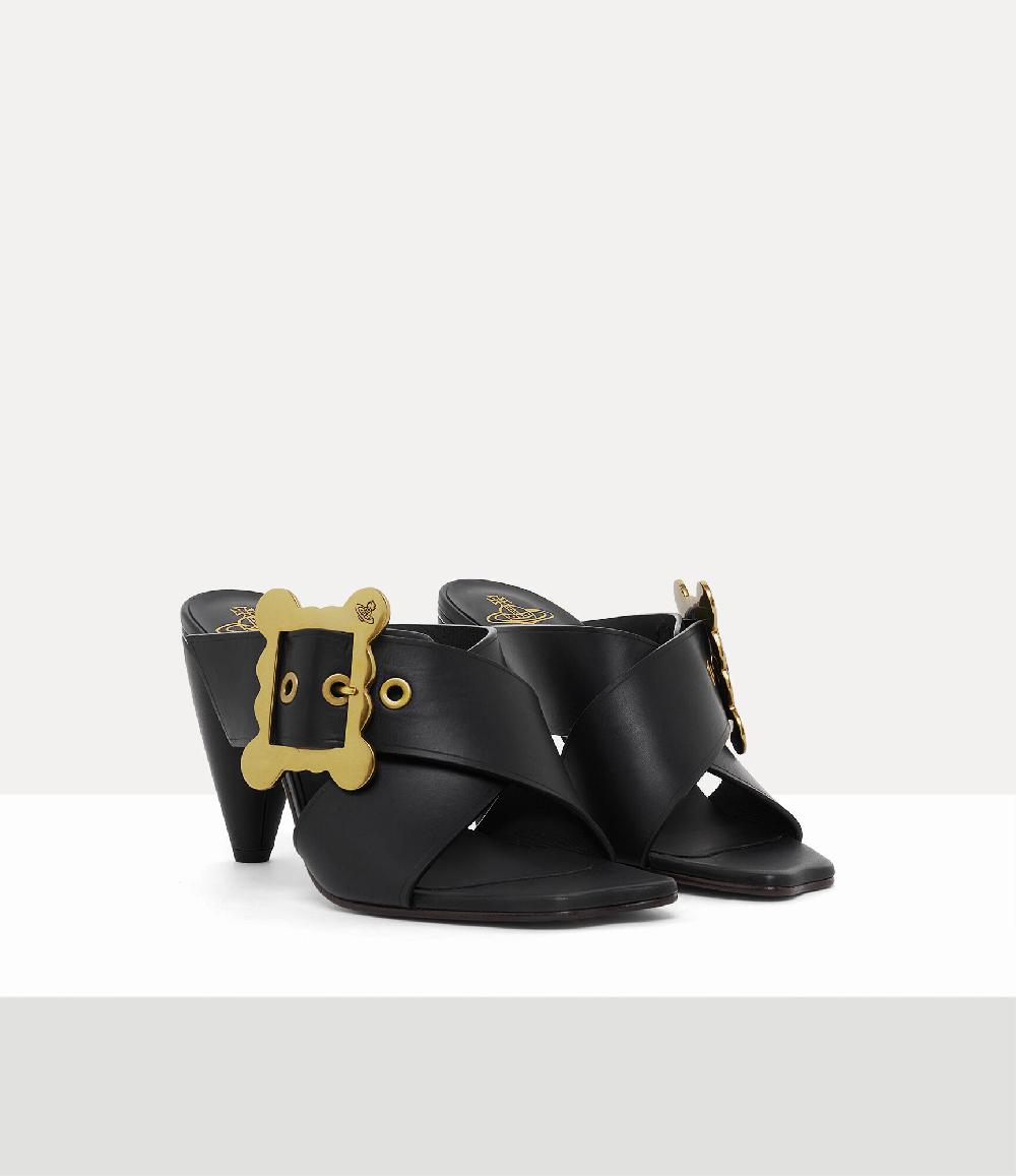 Andreas Kronthaler For Vivienne Westwood Belt Mule BLACK