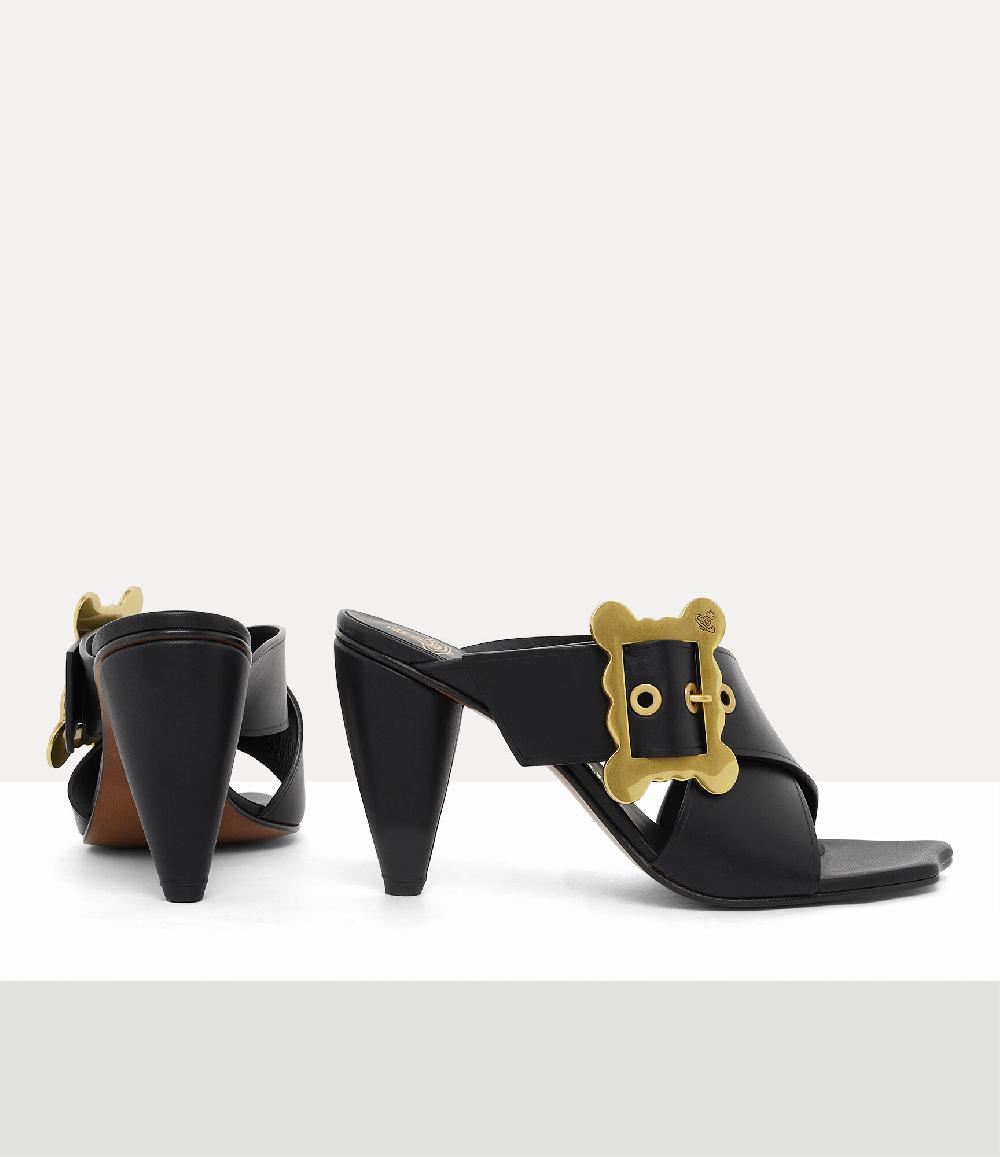 Andreas Kronthaler For Vivienne Westwood Belt Mule BLACK