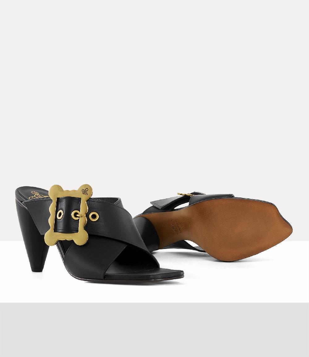 Andreas Kronthaler For Vivienne Westwood Belt Mule BLACK