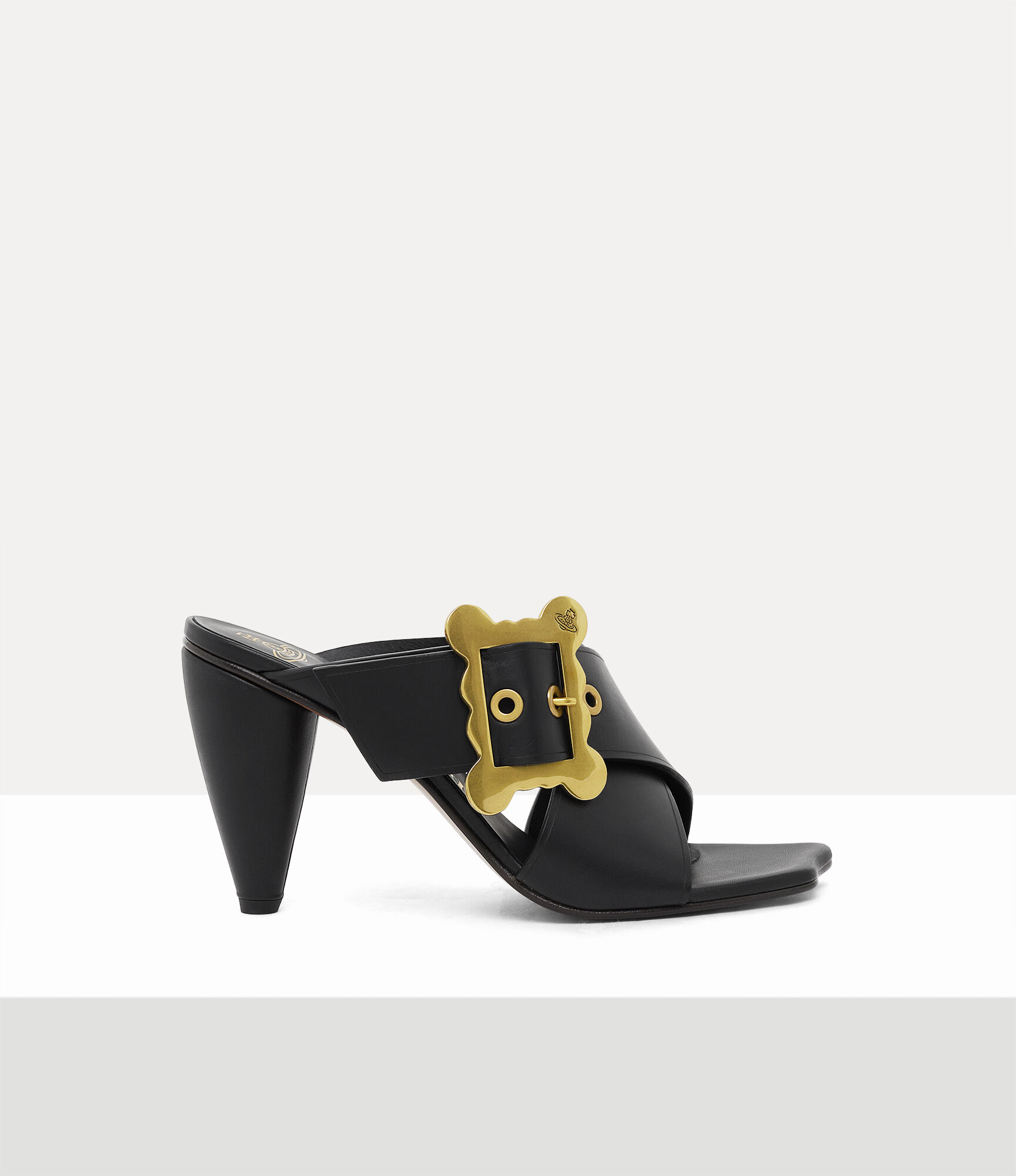 andreas kronthaler for vivienne westwood Belt Mule BLACK