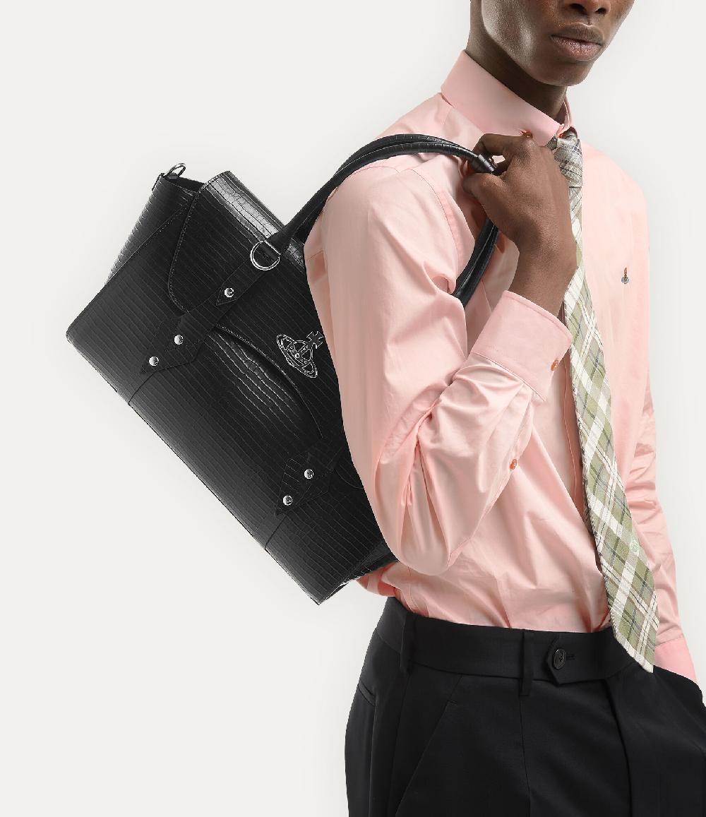 Andreas Kronthaler For Vivienne Westwood Bettina Medium Handbag BLACK