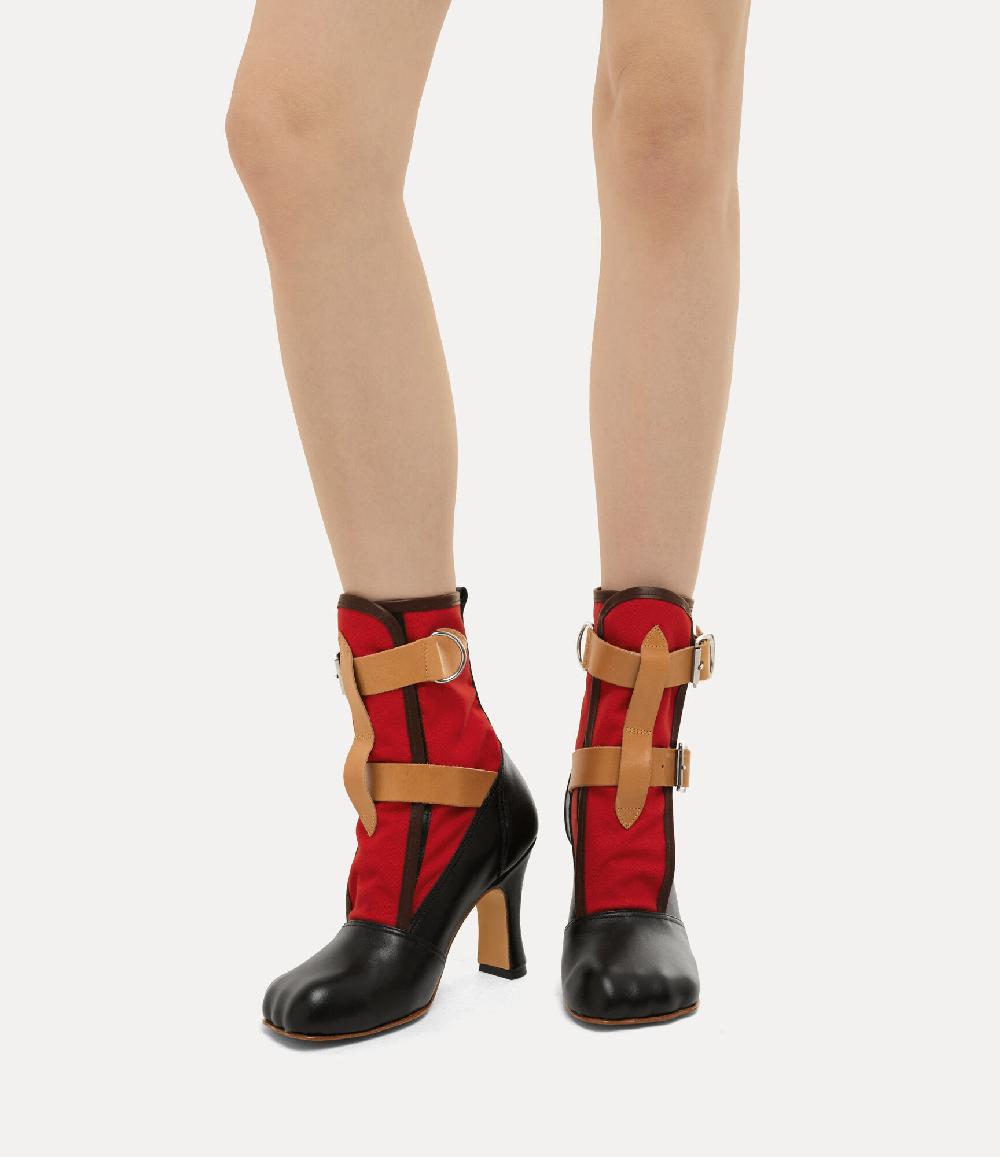 Andreas Kronthaler For Vivienne Westwood Bondage Boot RED