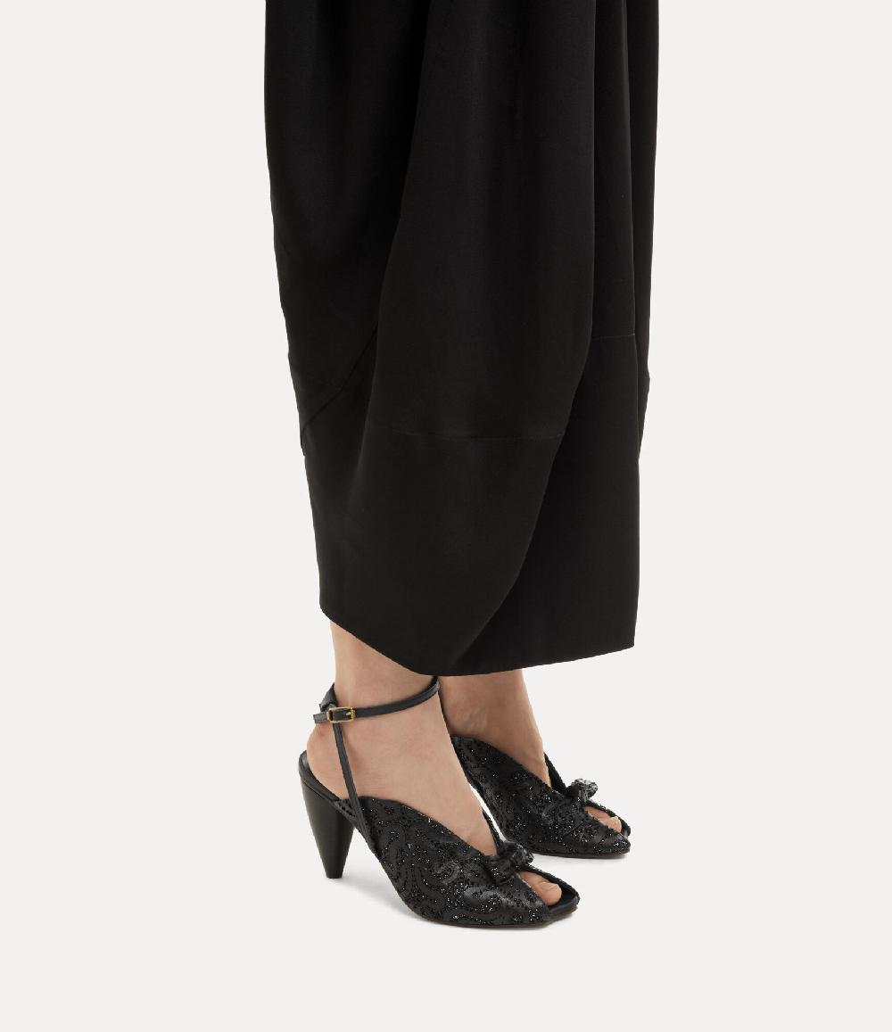 Andreas Kronthaler For Vivienne Westwood Bow Peep Shoe BLACK