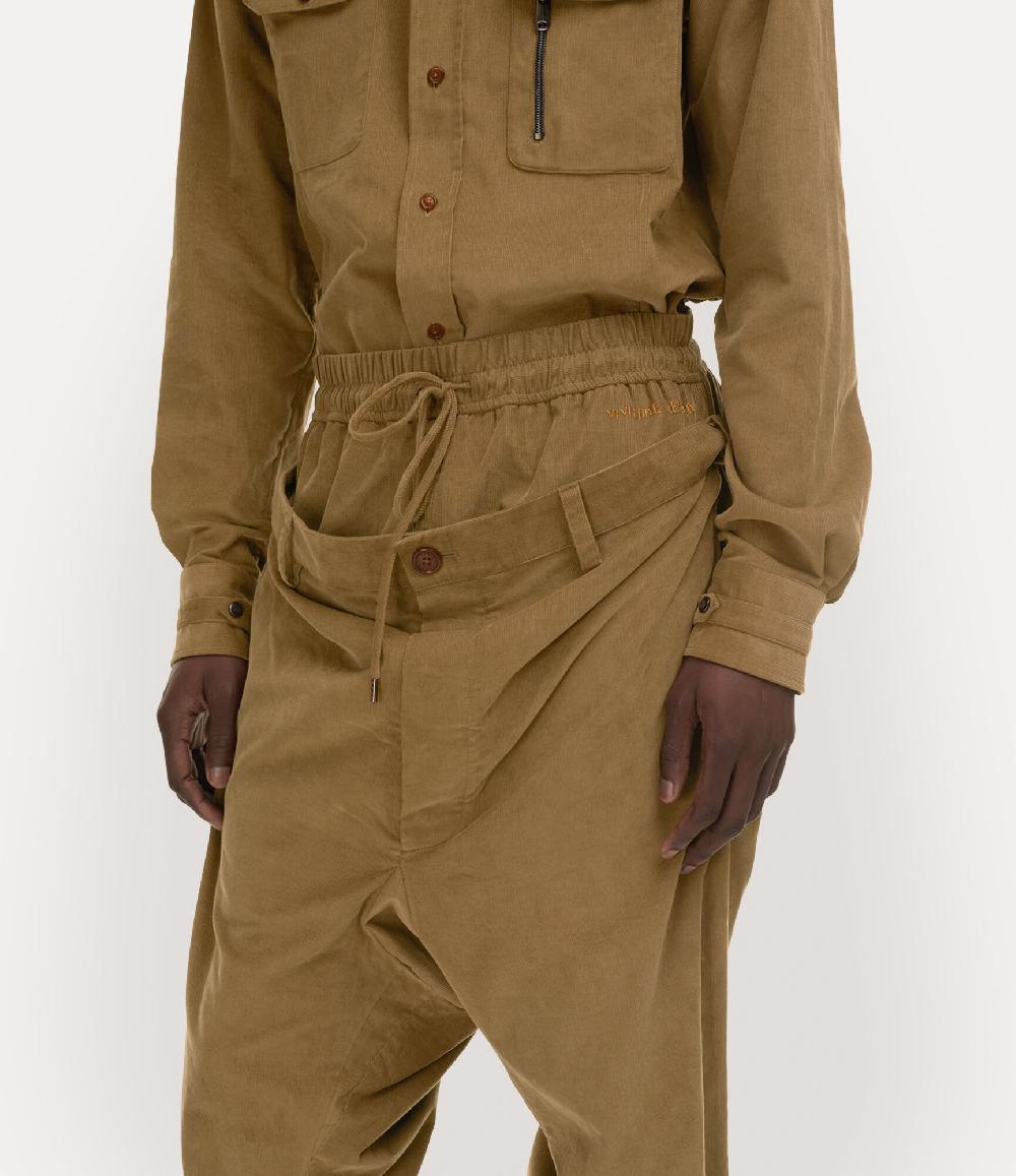 Andreas Kronthaler For Vivienne Westwood Builder Trousers TOBACCO