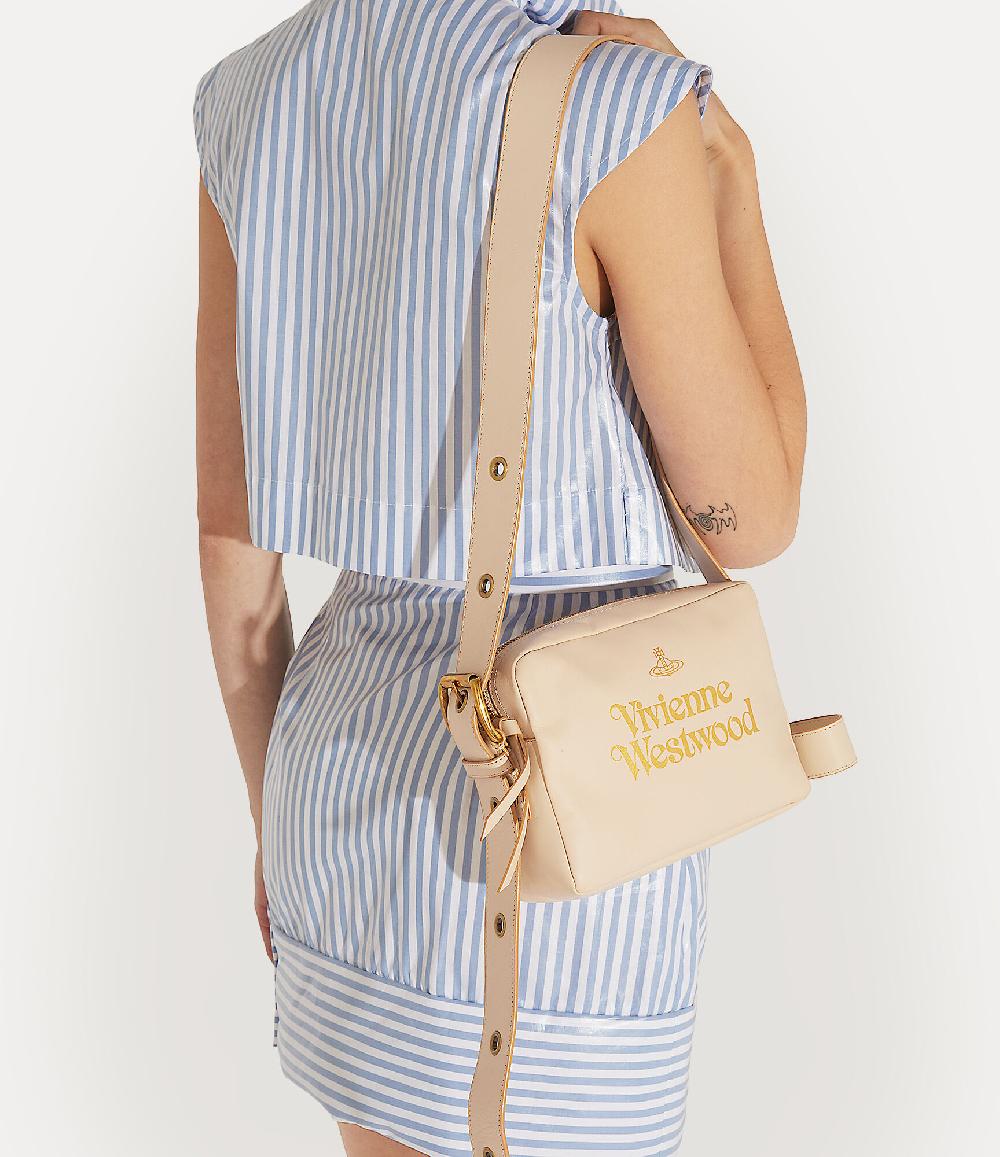 Andreas Kronthaler For Vivienne Westwood Carrie Camera Bag PINK/GOLD