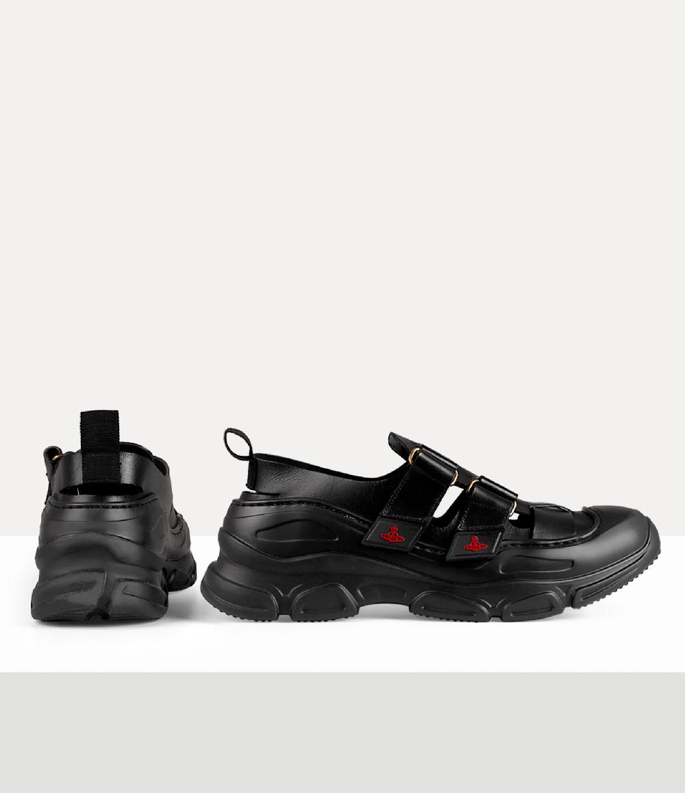 Andreas Kronthaler For Vivienne Westwood Catch Stomper Sandal BLACK