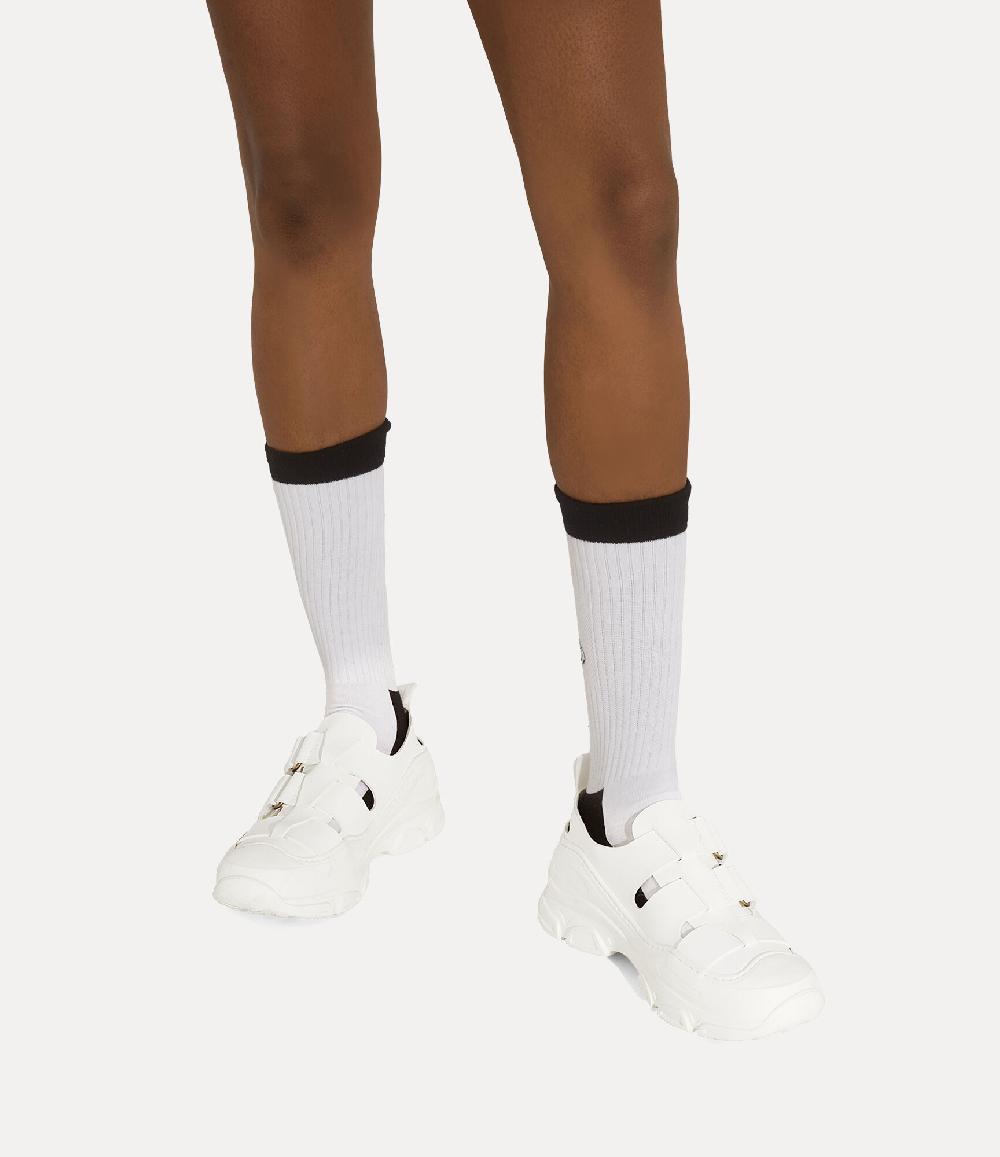 Andreas Kronthaler For Vivienne Westwood Catch Stomper Sandal WHITE