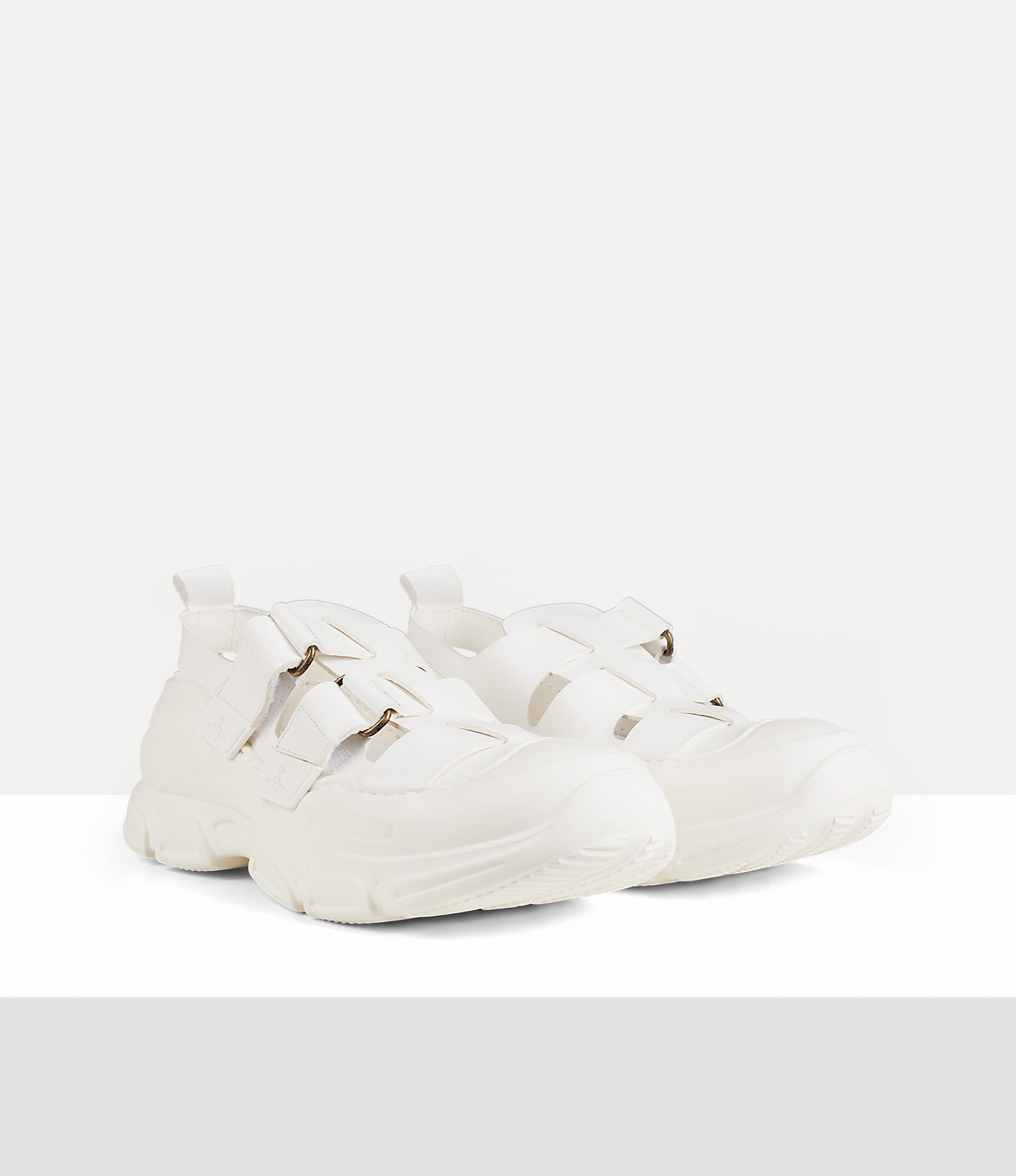 Andreas Kronthaler For Vivienne Westwood Catch Stomper Sandal WHITE