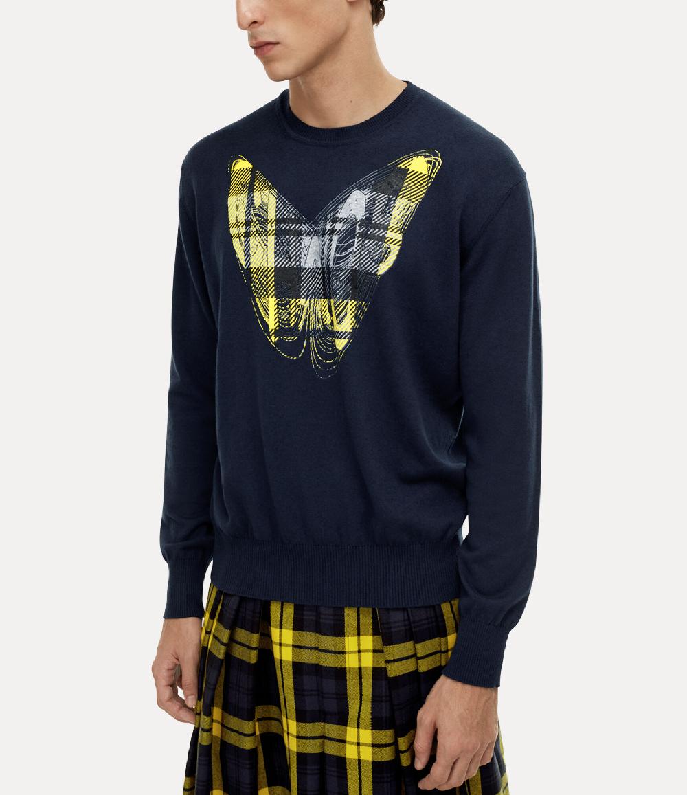 Andreas Kronthaler For Vivienne Westwood Chaos Jumper NAVY