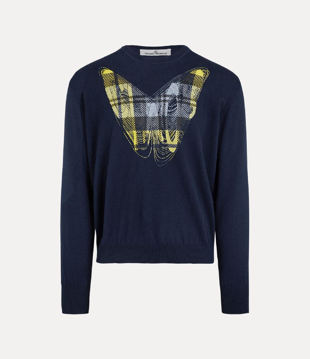 andreas kronthaler for vivienne westwood Chaos Jumper NAVY