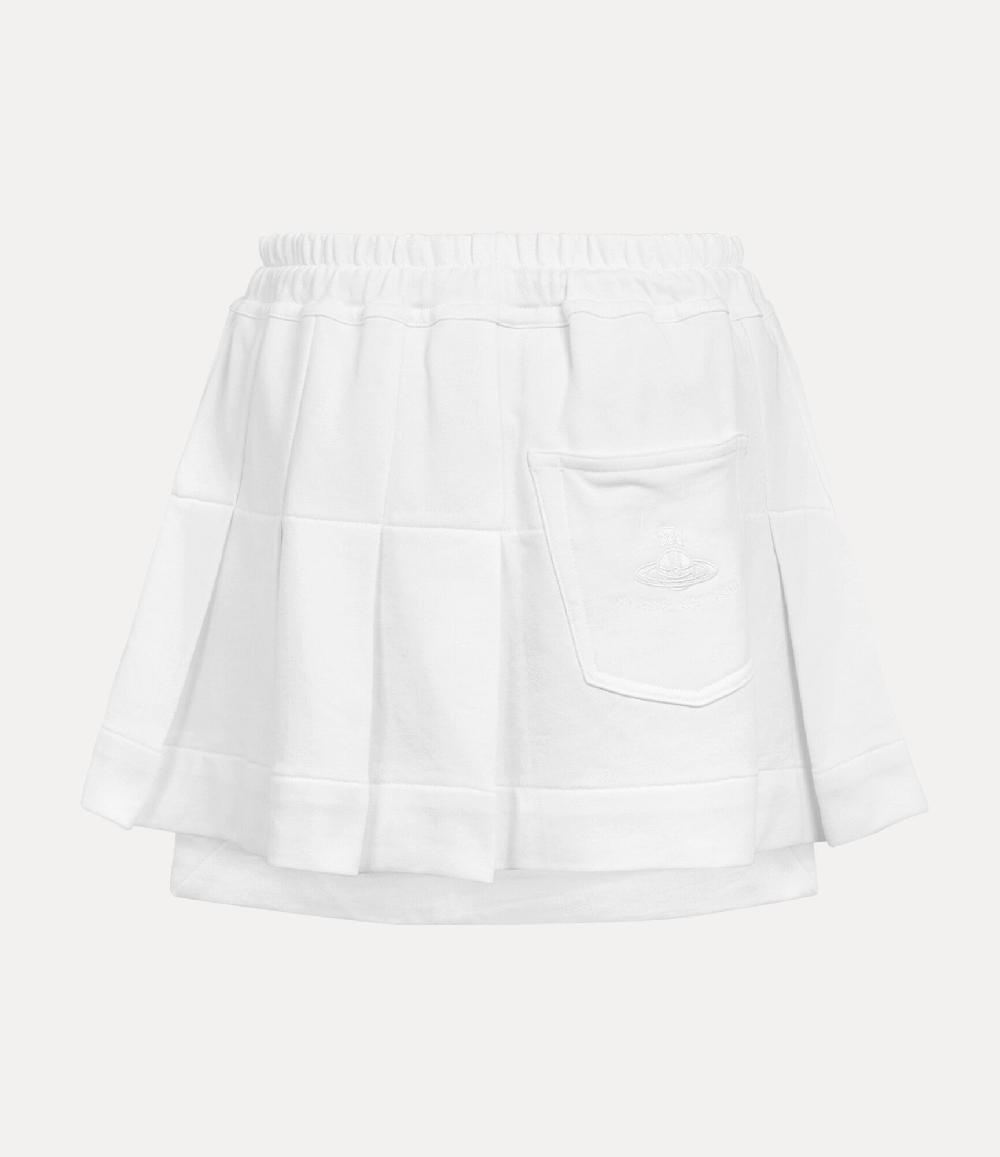 Andreas Kronthaler For Vivienne Westwood Cheerleader Skirt WHITE