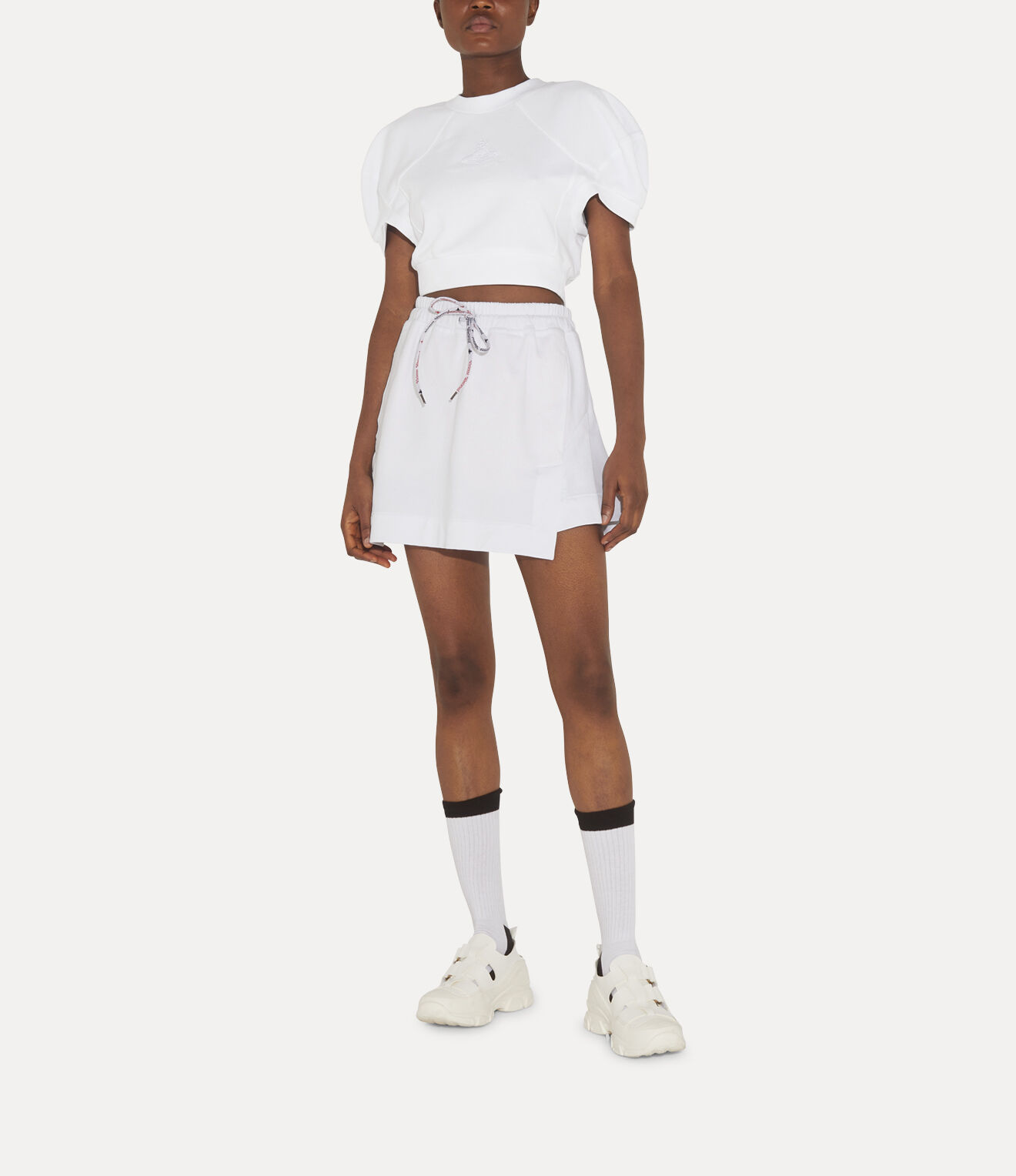 Andreas Kronthaler For Vivienne Westwood Cheerleader Skirt WHITE