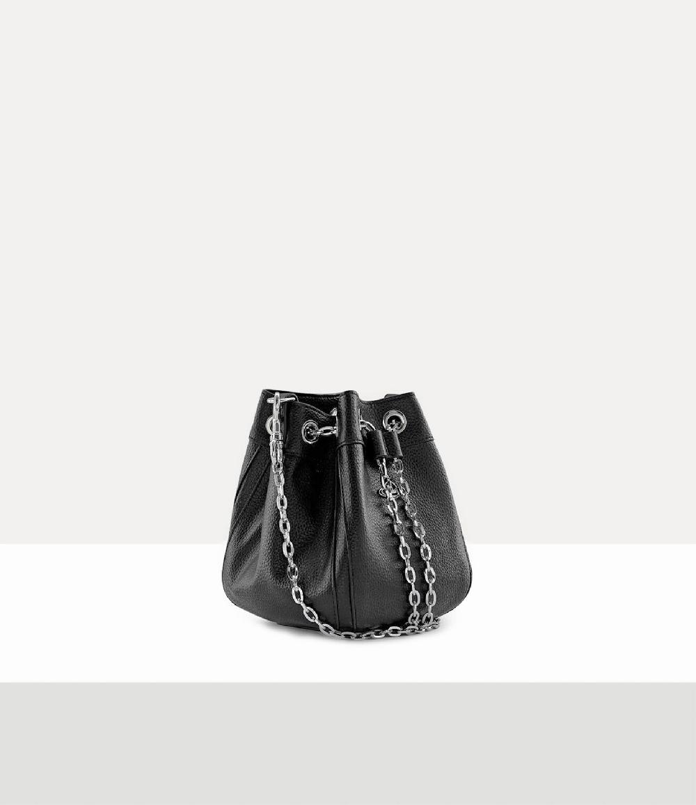 Andreas Kronthaler For Vivienne Westwood Chrissy Small Bucket Bag BLACK