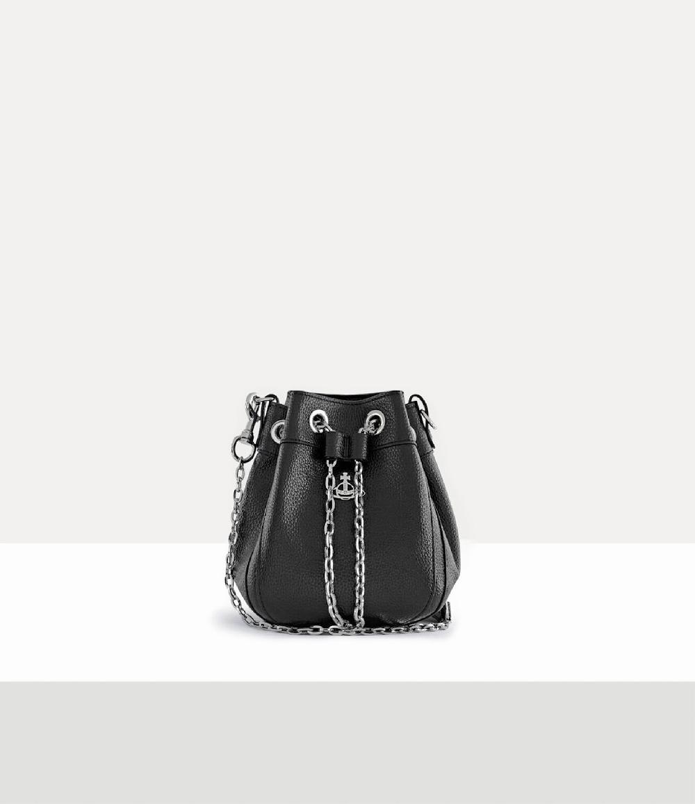 andreas kronthaler for vivienne westwood Chrissy Small Bucket Bag BLACK