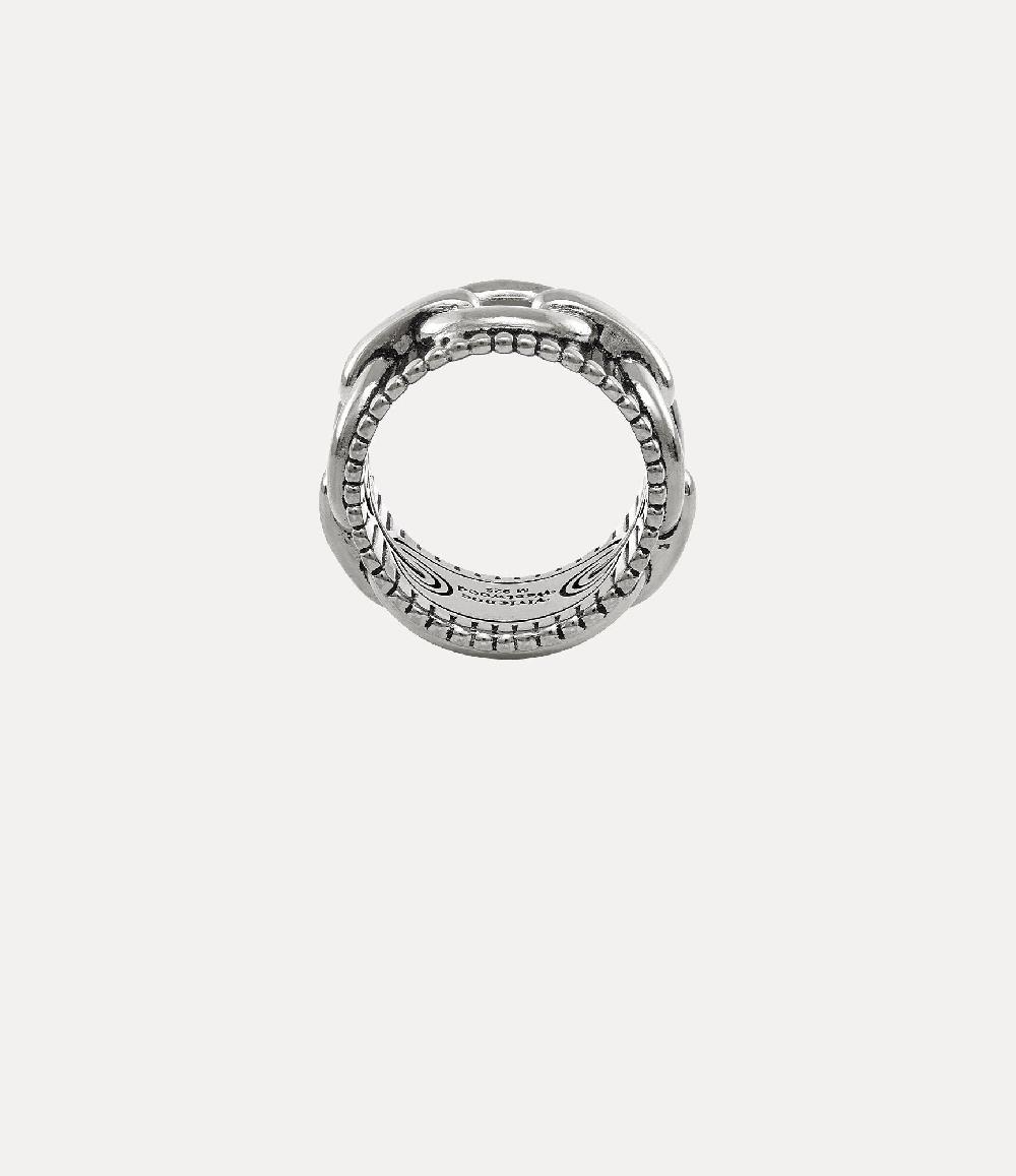 Andreas Kronthaler For Vivienne Westwood Ciaran Ring ANTIQUE PLATINUM