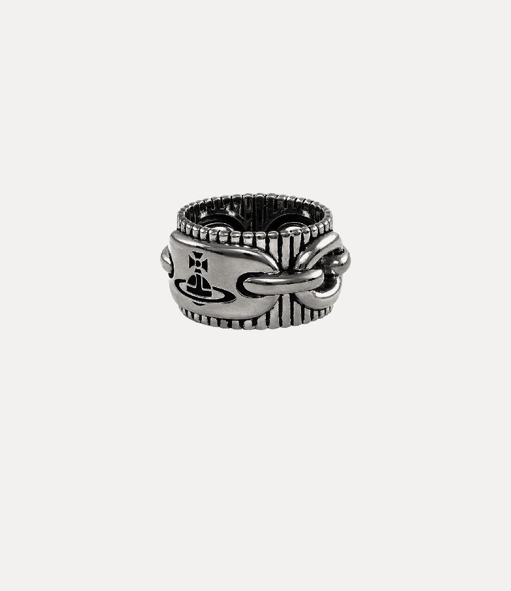Andreas Kronthaler For Vivienne Westwood Ciaran Ring ANTIQUE RUTHENIUM
