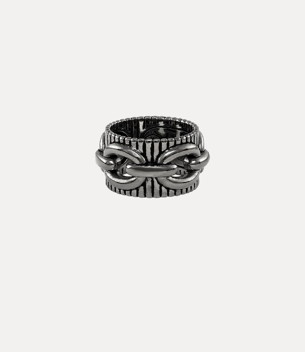 Andreas Kronthaler For Vivienne Westwood Ciaran Ring ANTIQUE RUTHENIUM