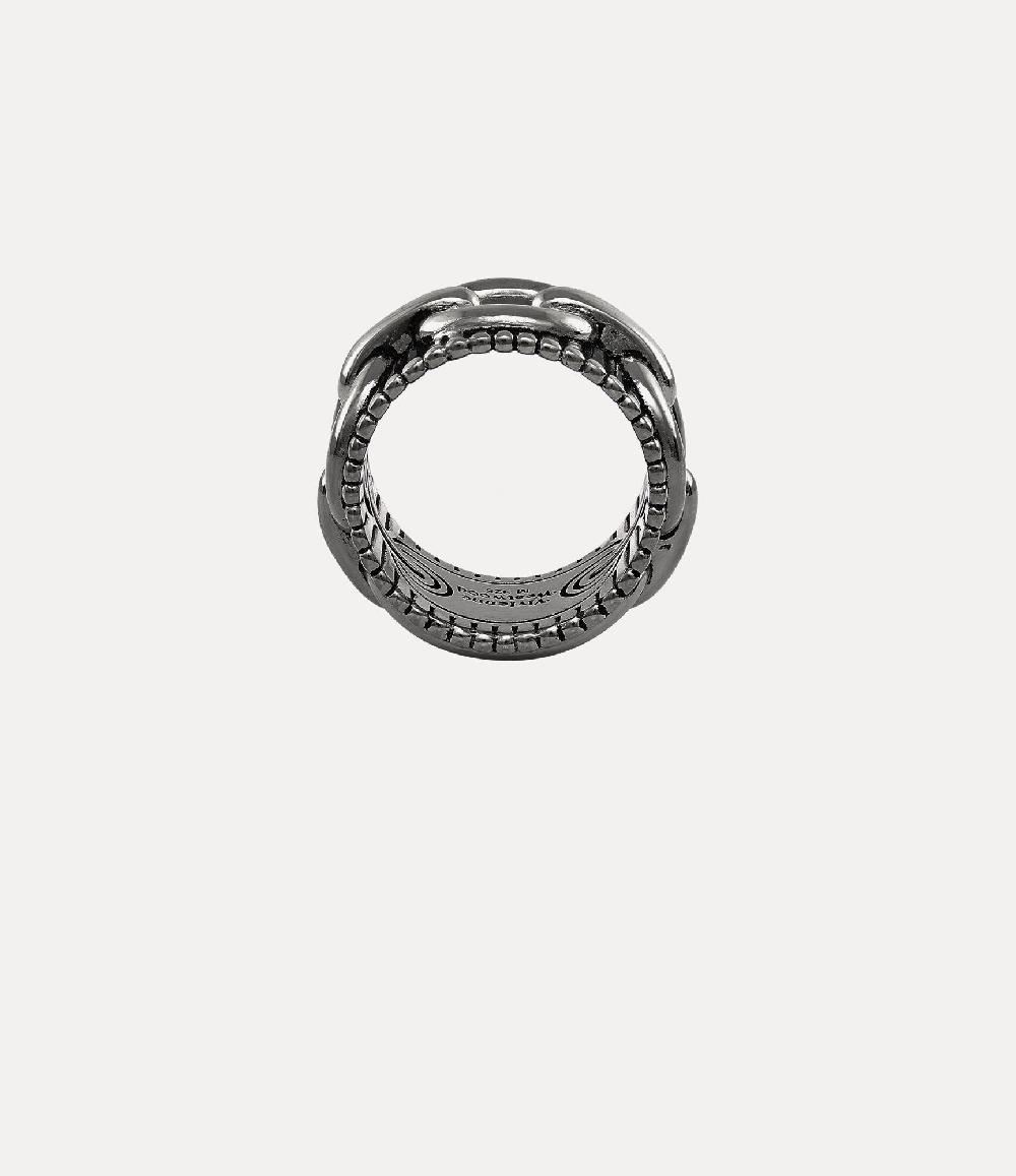 Andreas Kronthaler For Vivienne Westwood Ciaran Ring ANTIQUE RUTHENIUM