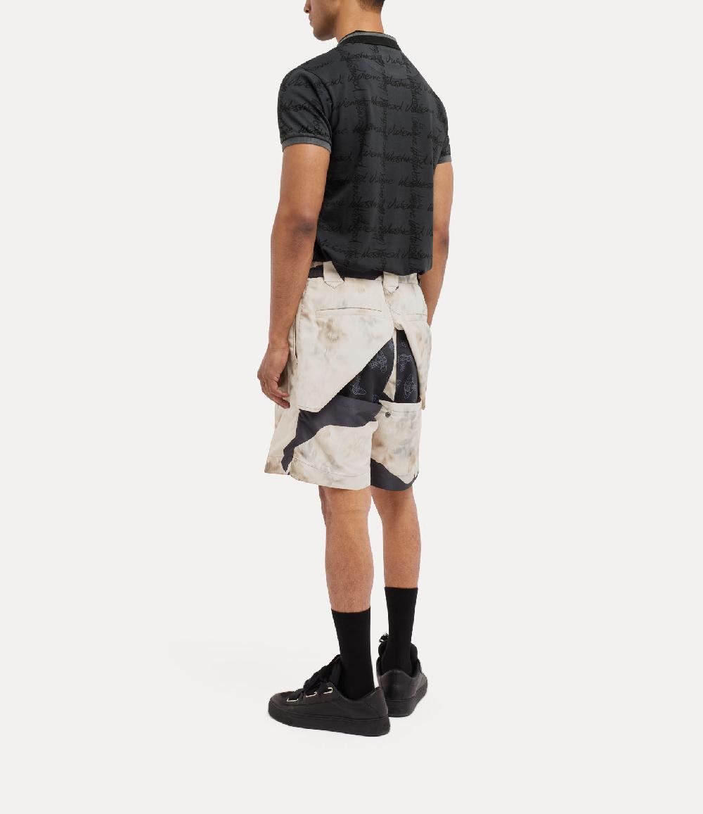 Andreas Kronthaler For Vivienne Westwood Classic Polo GREY OVERDYE VW GRID