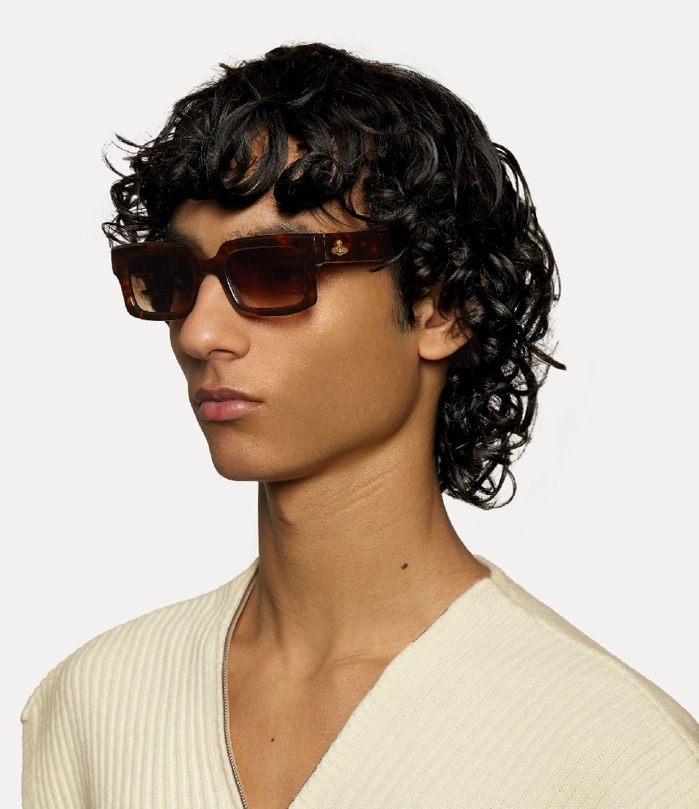 Andreas Kronthaler For Vivienne Westwood Costello Sunglasses BROWN