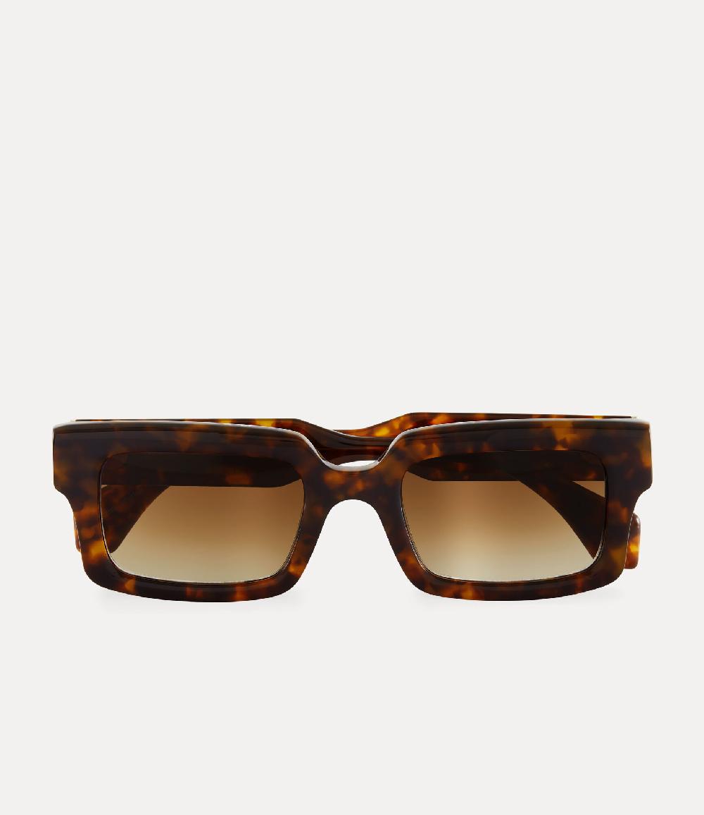 andreas kronthaler for vivienne westwood Costello Sunglasses BROWN
