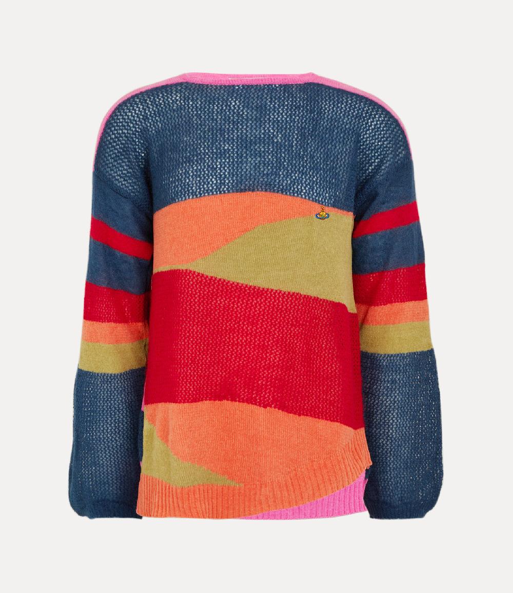 andreas kronthaler for vivienne westwood Distressed Jumper MULTI