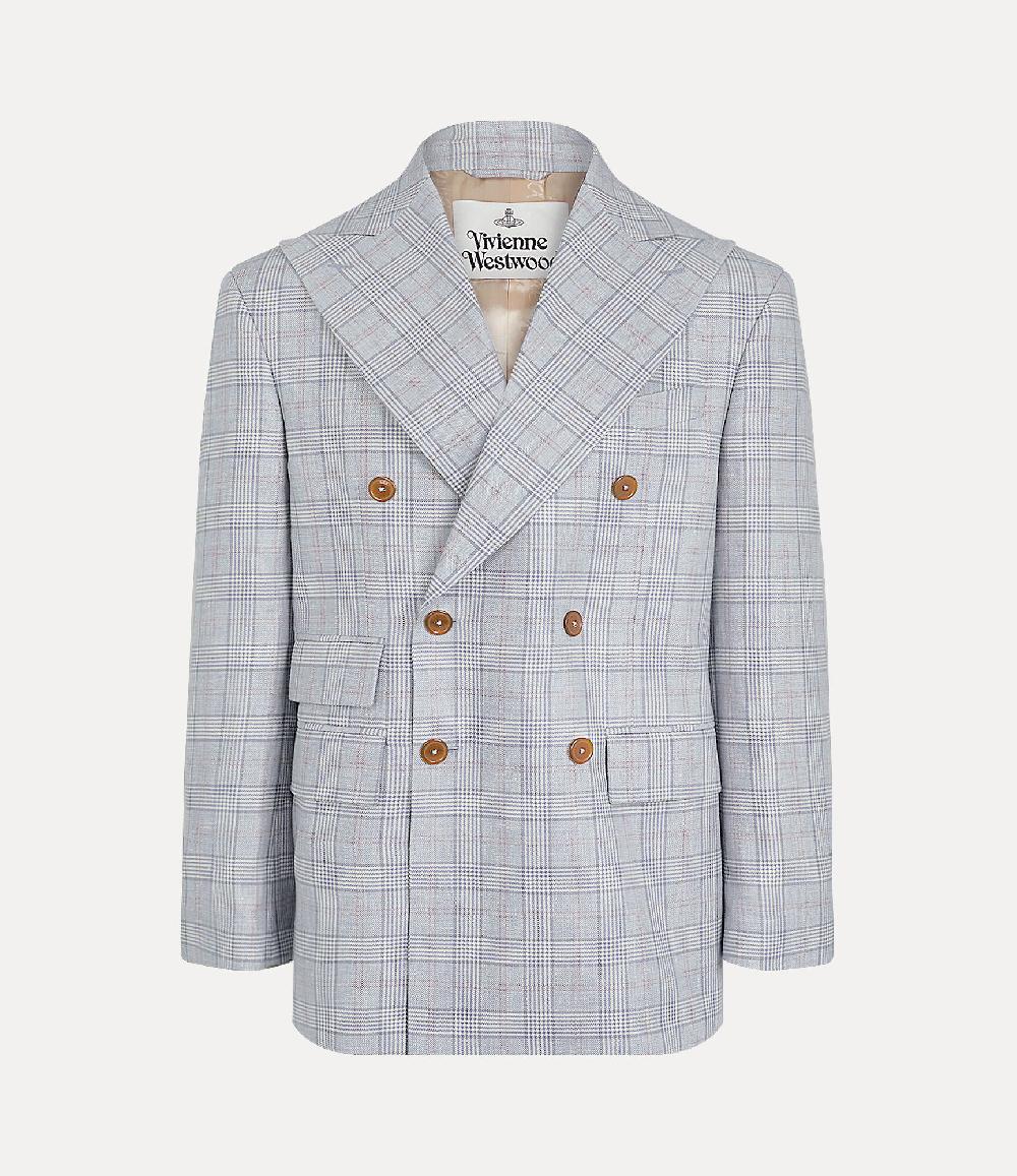 Andreas Kronthaler For Vivienne Westwood Double Breasted Niesen Jacket MULTI